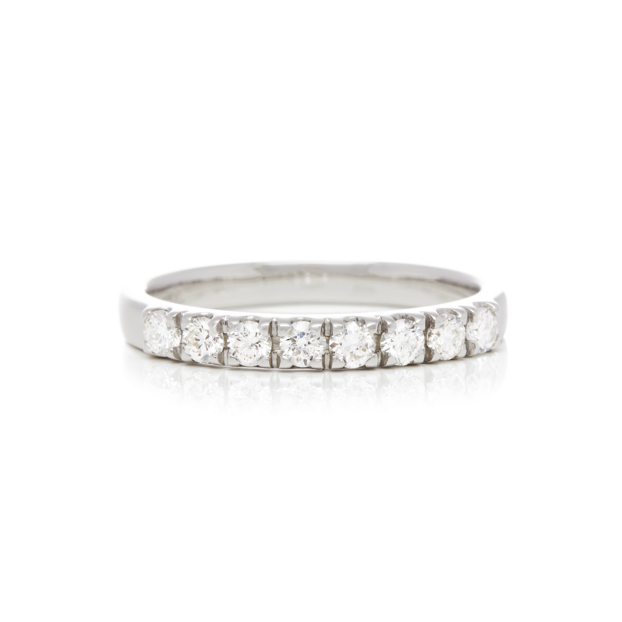 Diamanten 18k White Gold Diamond Eternity Ring