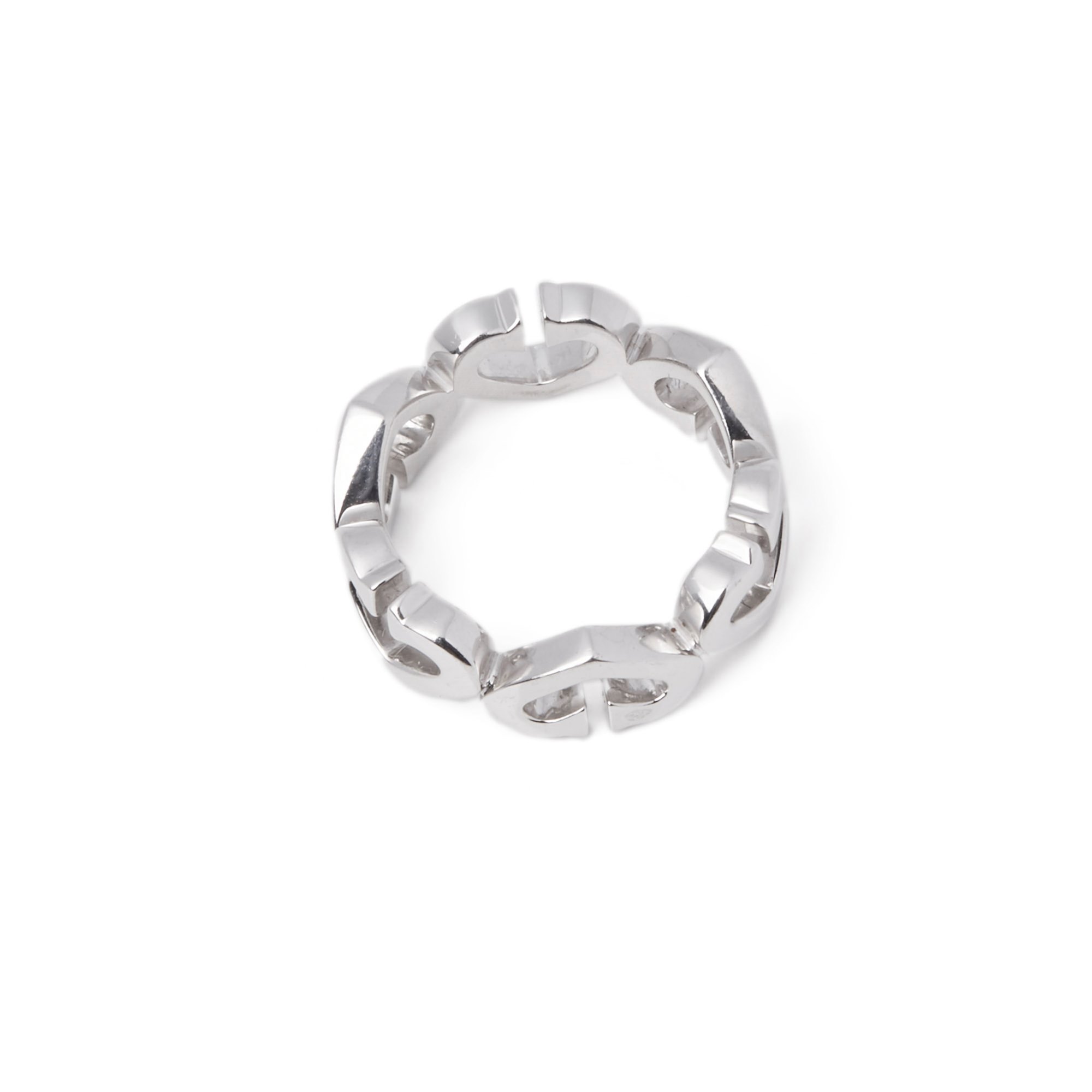 Cartier 18ct White Gold Hearts and Symbols Ring