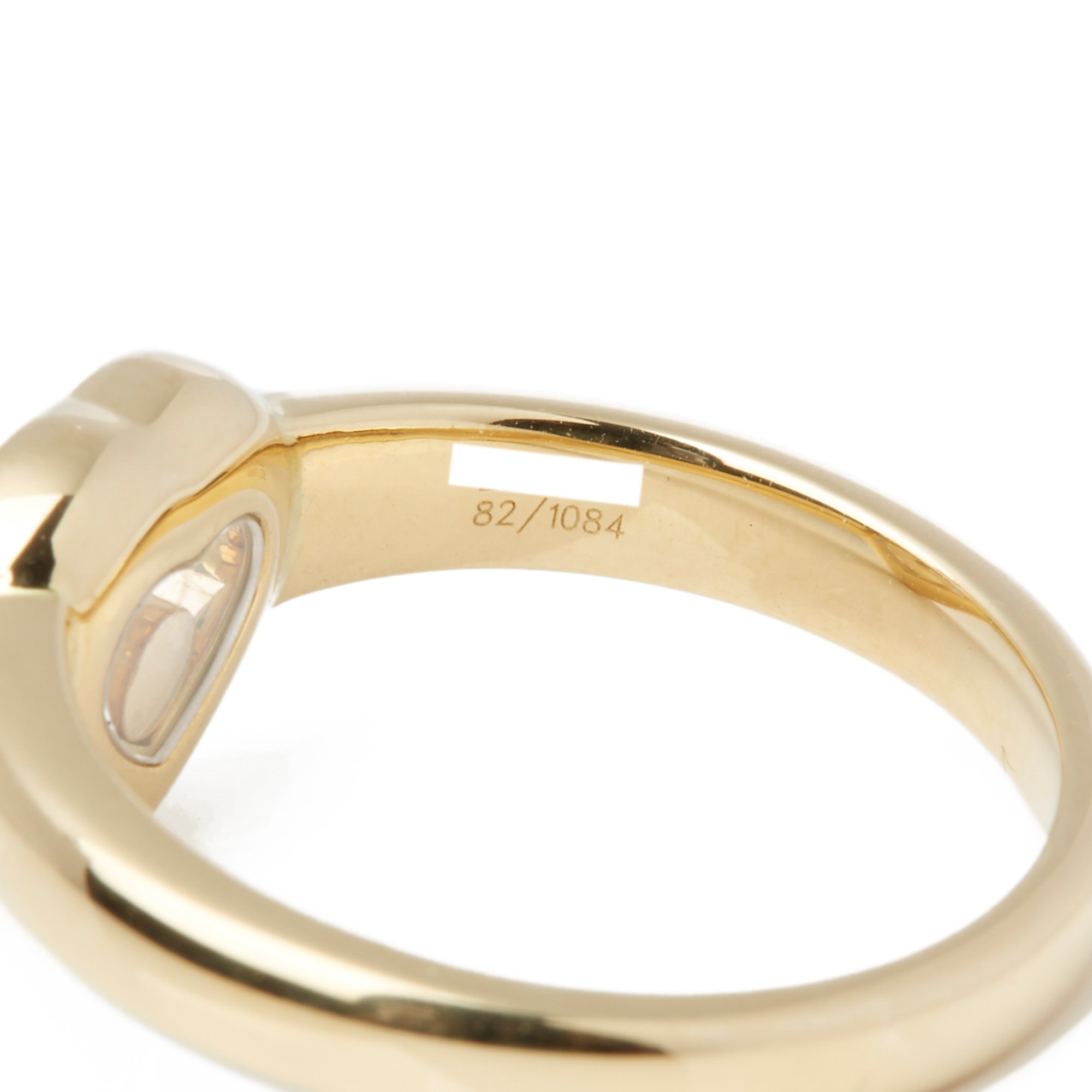 Chopard 18k Yellow Gold Happy Diamonds Ring
