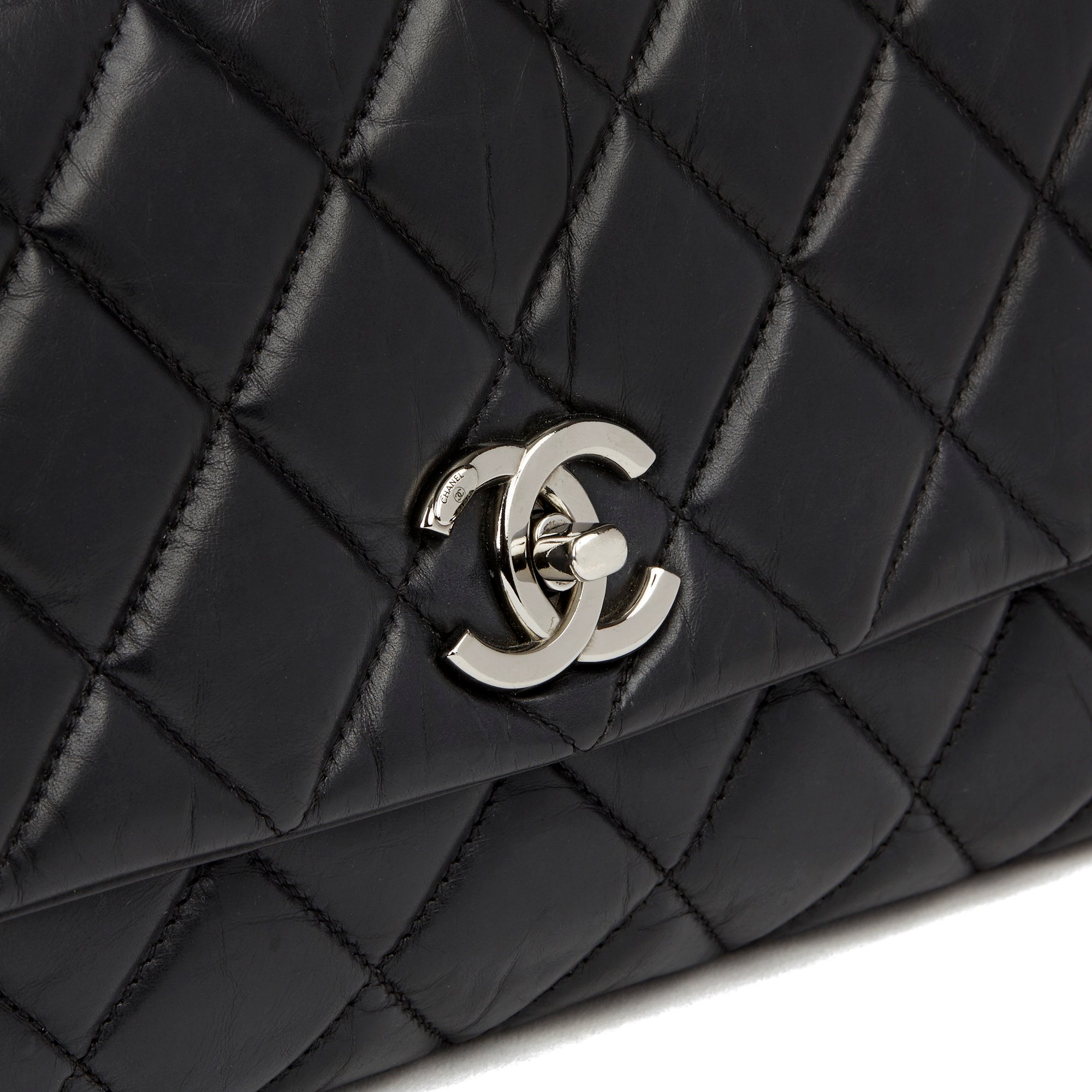 chanel lady pearly flap bag