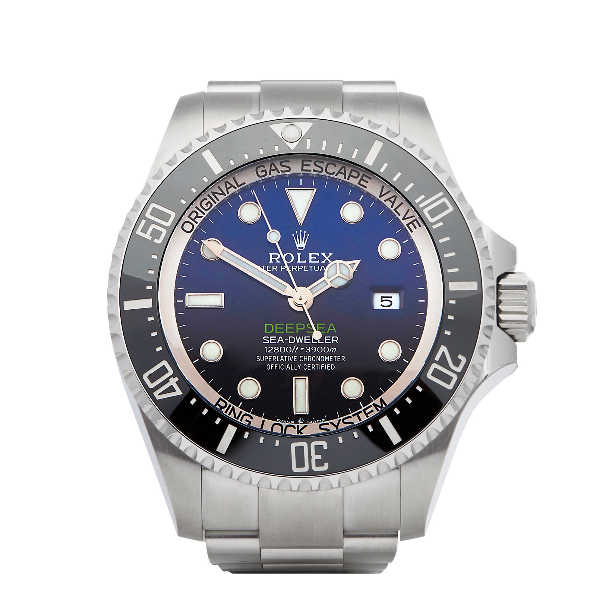 james cameron deep blue rolex