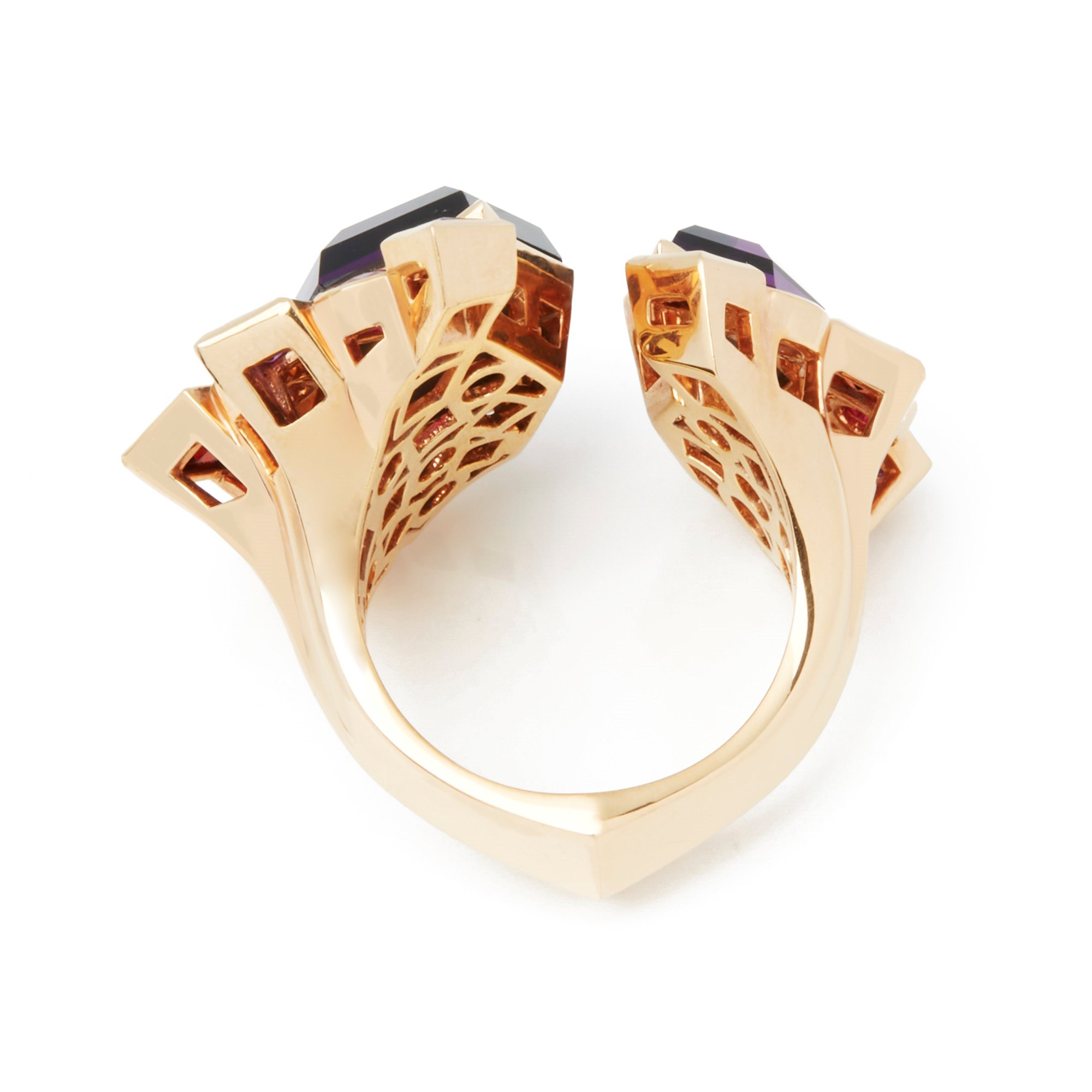 Stephen Webster Crystal Haze Amethyst Open Ring