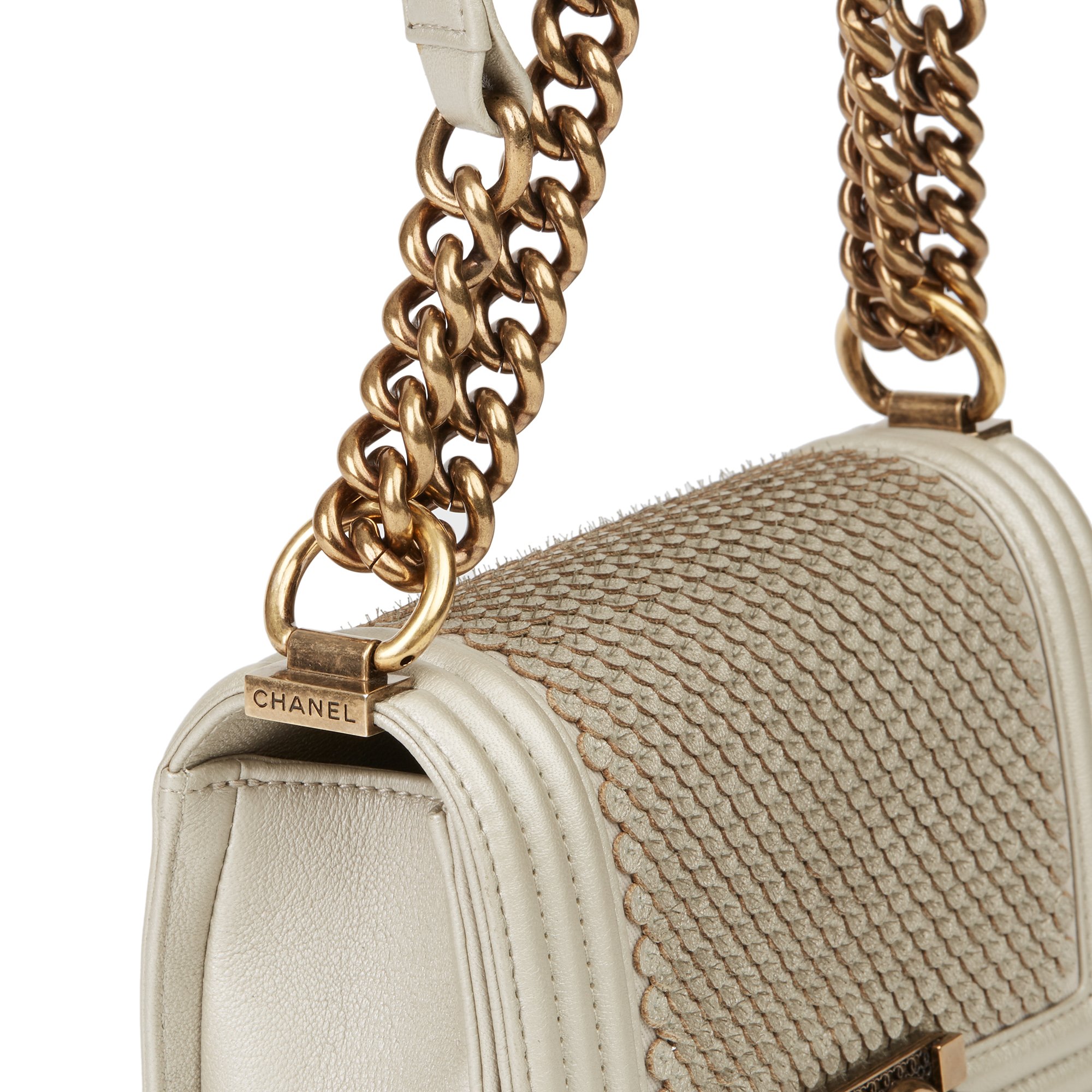 Chanel Small Le Boy 2015 HB3452 | Second Hand Handbags | Xupes