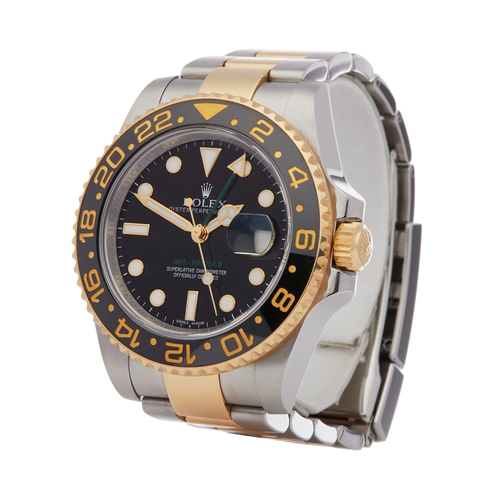 rolex gmt master 2 oro