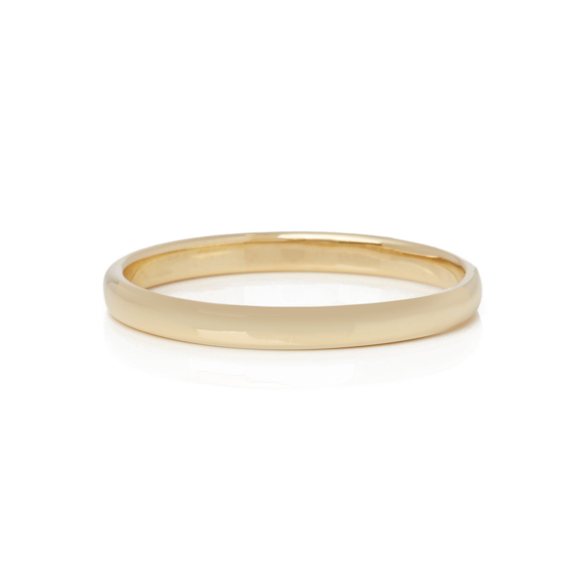Tiffany & Co. 18k Yellow Gold 2.03mm Court Wedding Band