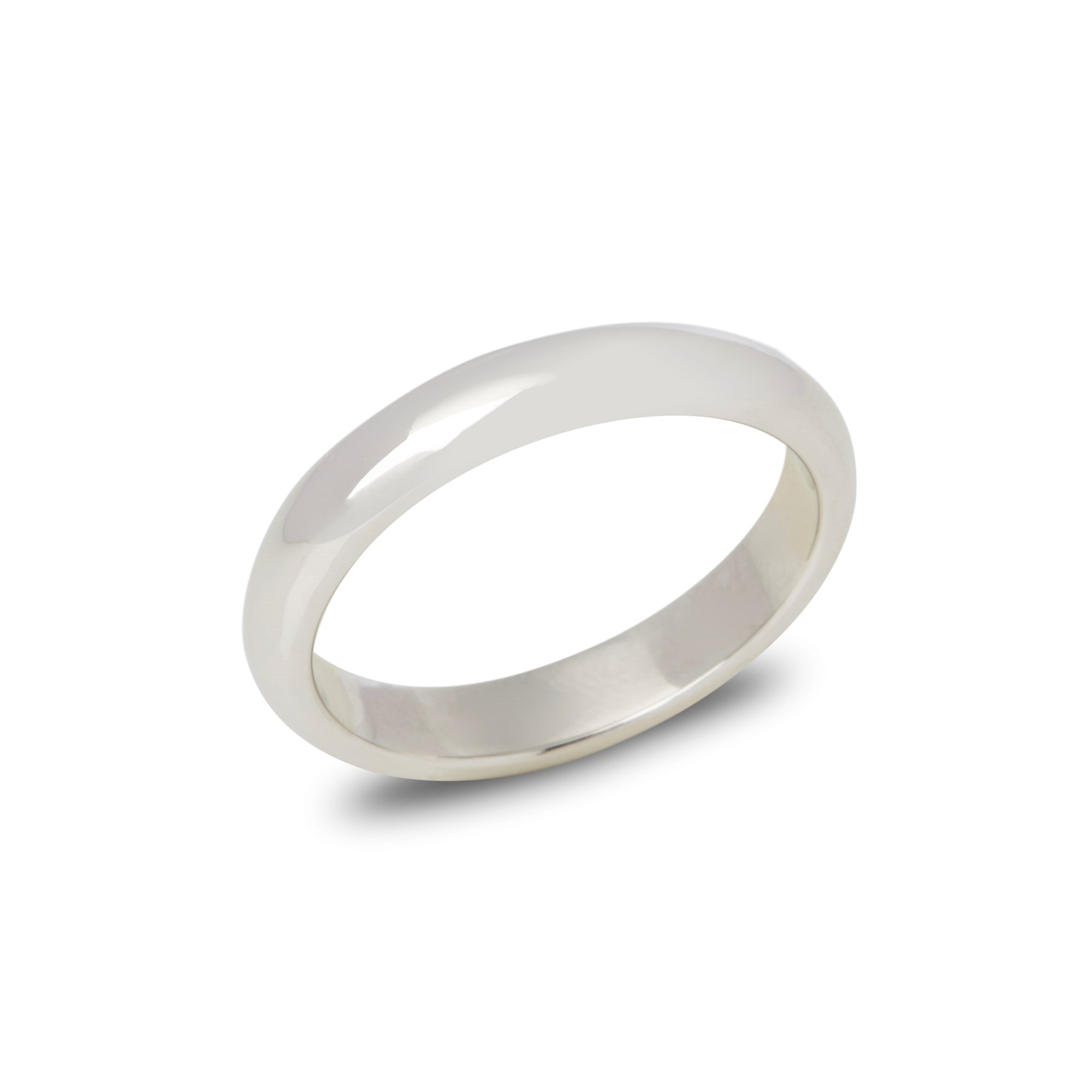 Cartier Platinum 4.03mm Court Wedding Ring