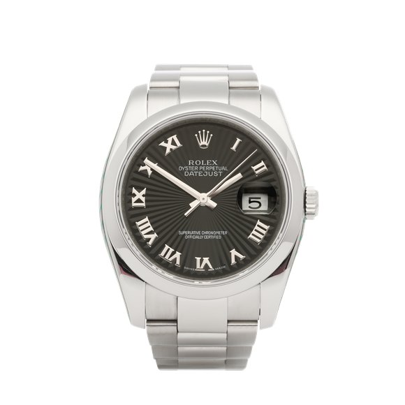 rolex datejust 36 stainless steel price