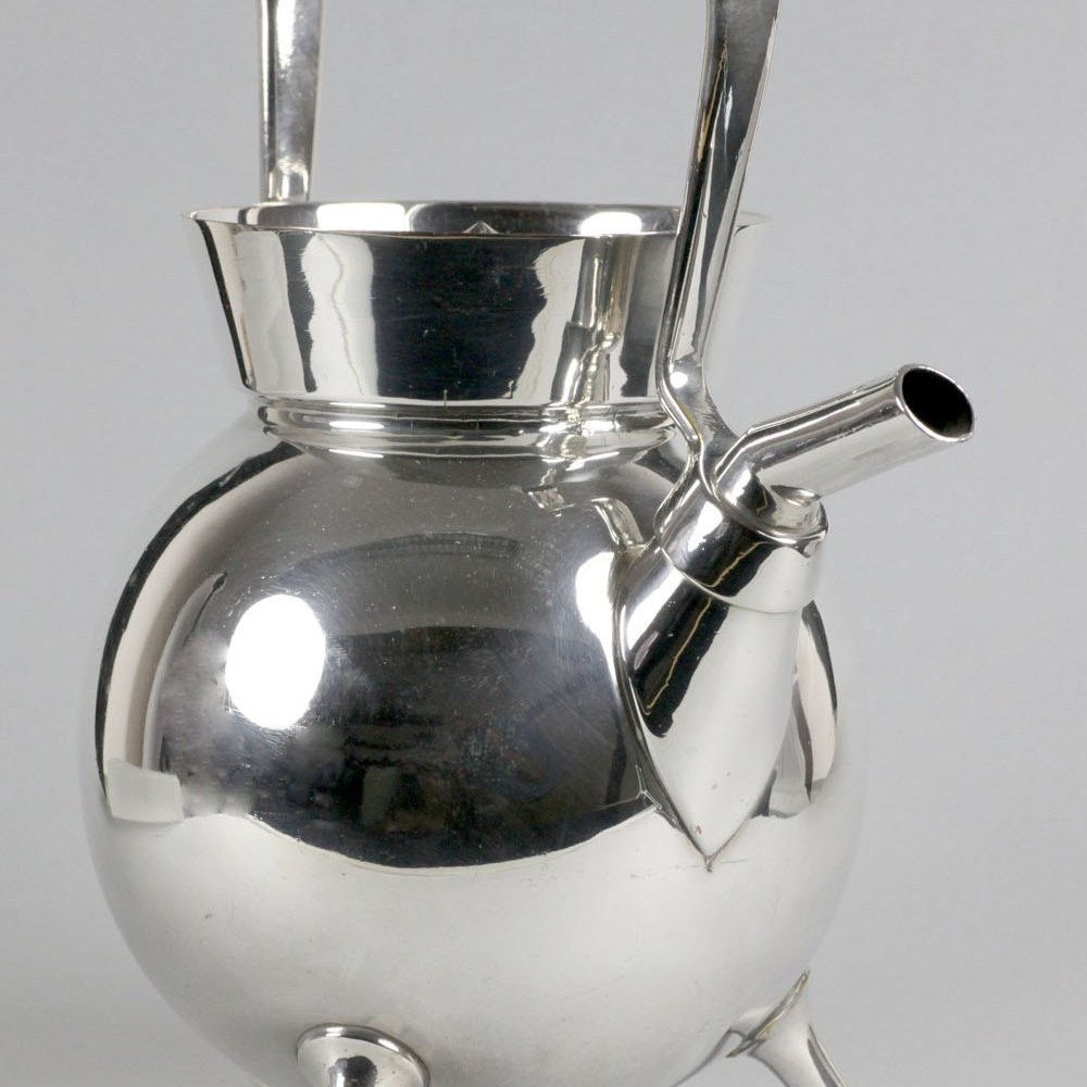 Arts Crafts Benham Froud Silver Plated Spirit Kettle By