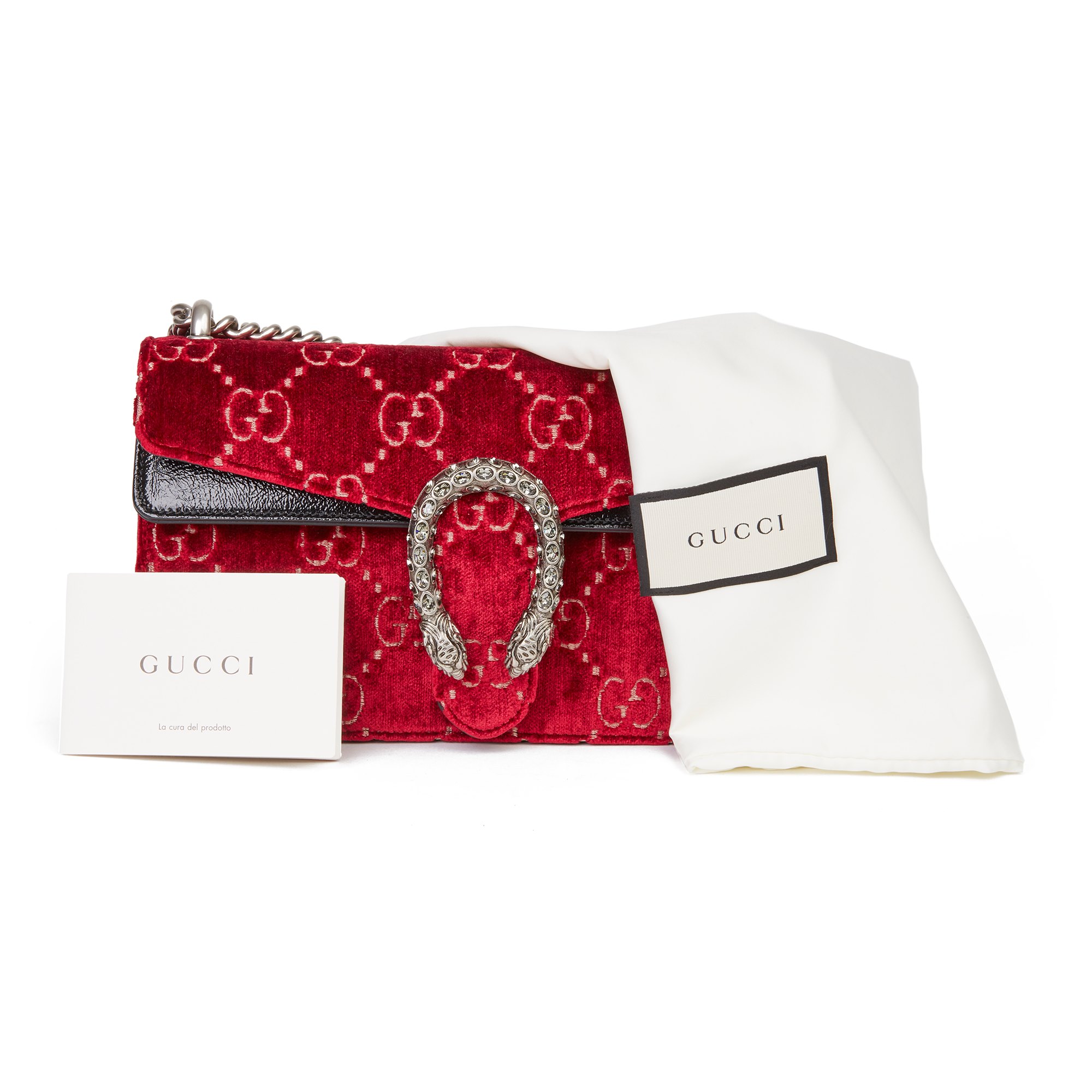 gucci dionysus mini red velvet