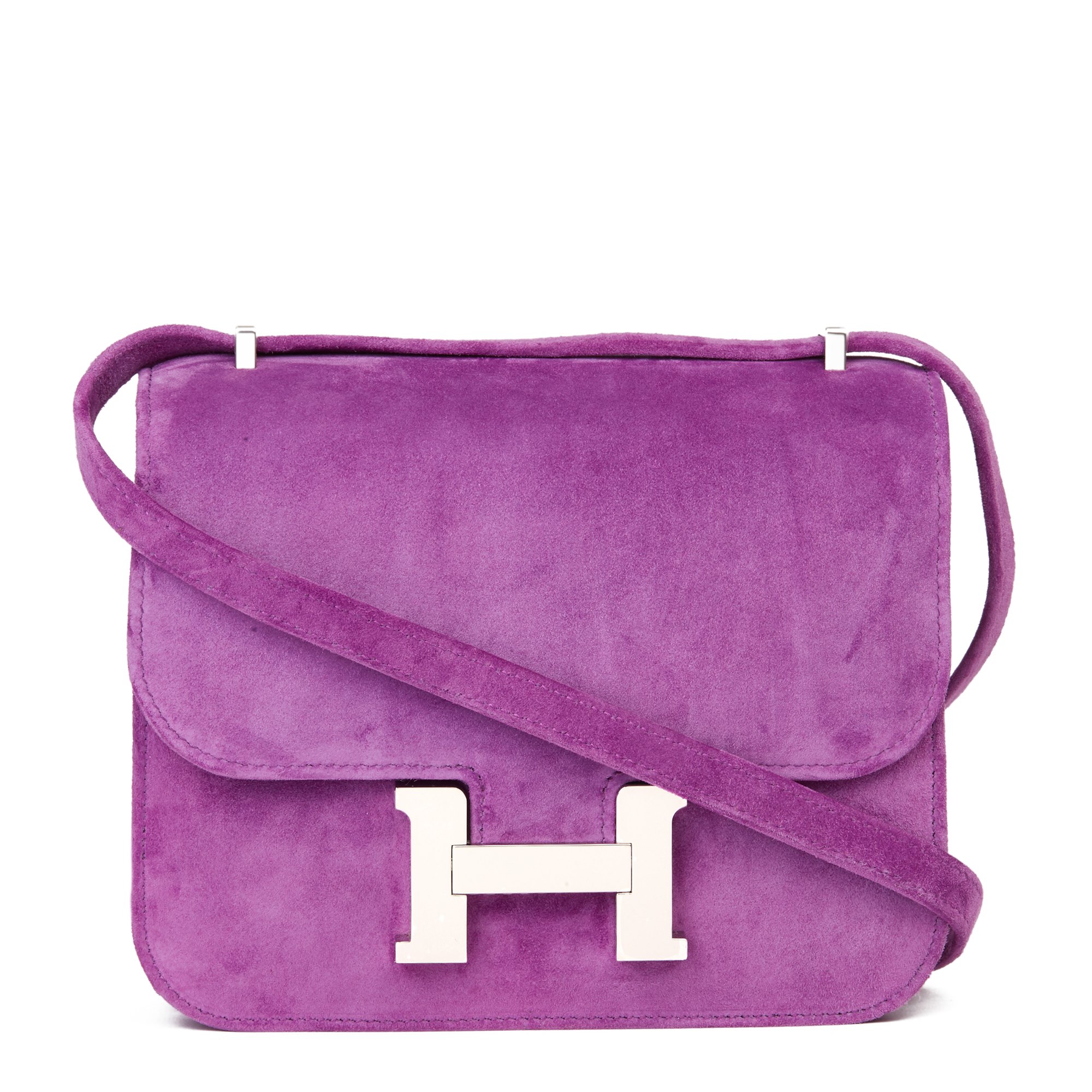 hermes constance purple suede