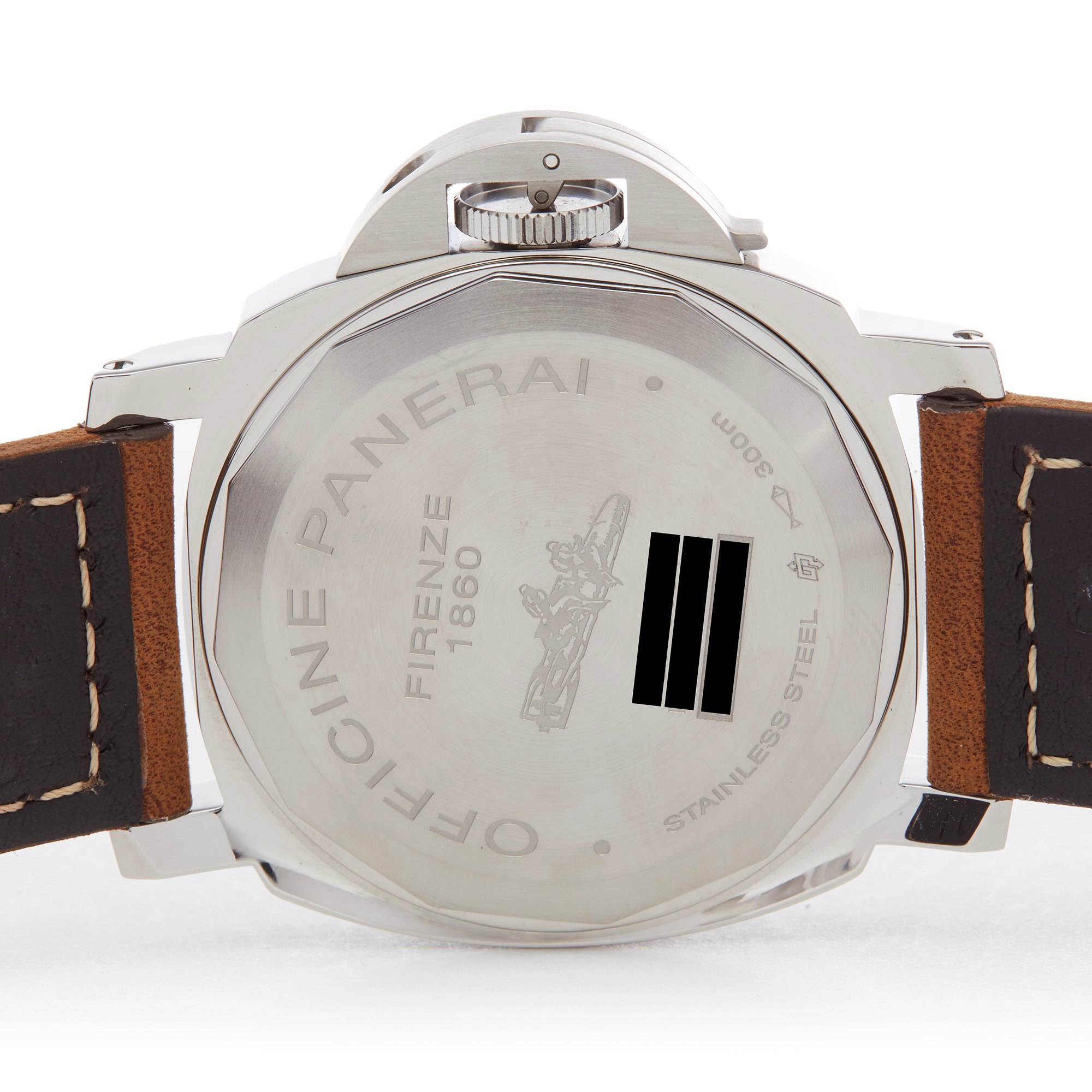 Panerai Luminor Base Boutique Special Edition Tobacco Dial Roestvrij Staal PAM00390