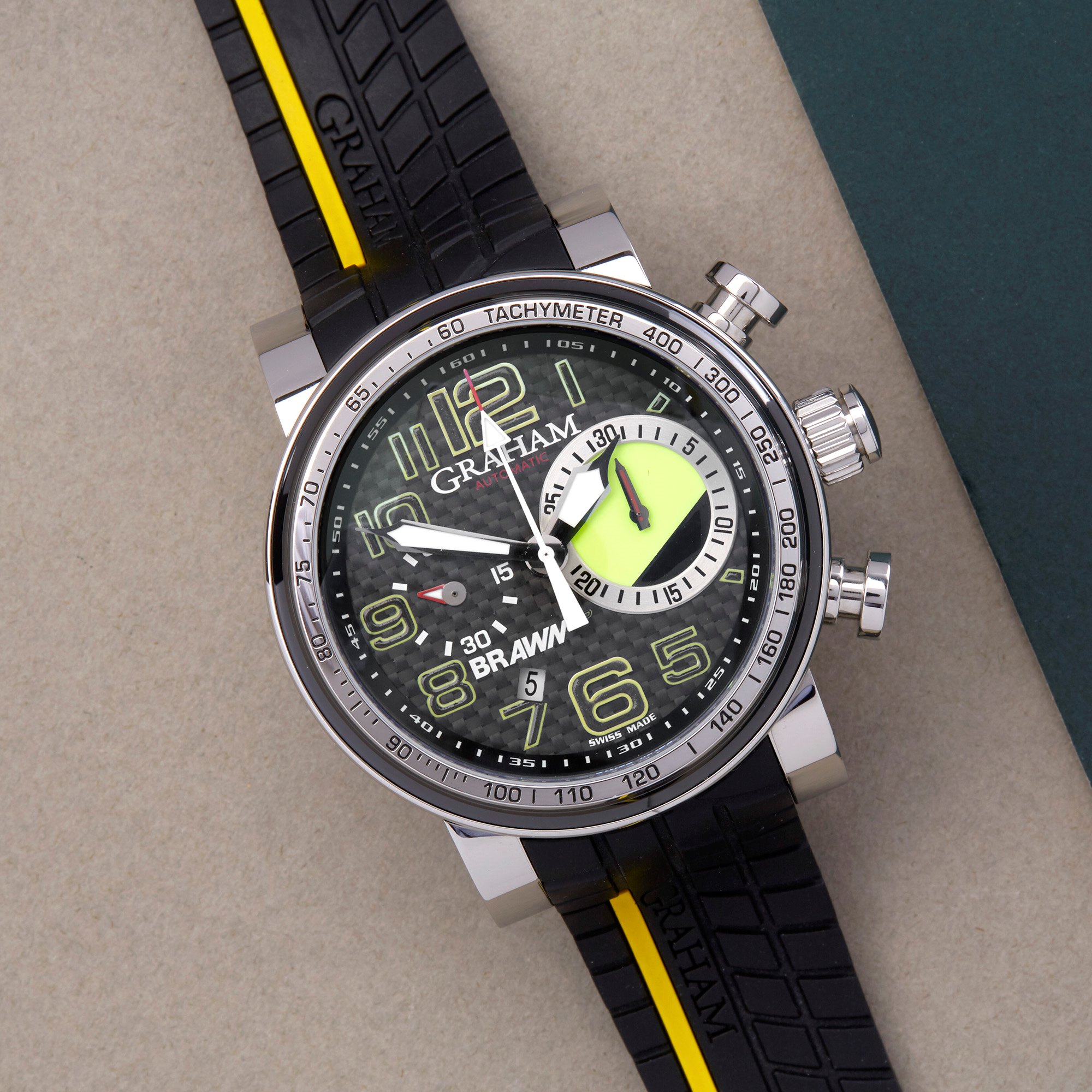 Graham Trackmaster Brawn GP Year One Limited Edition Stainless Steel 2BRYO.B05A.K66N