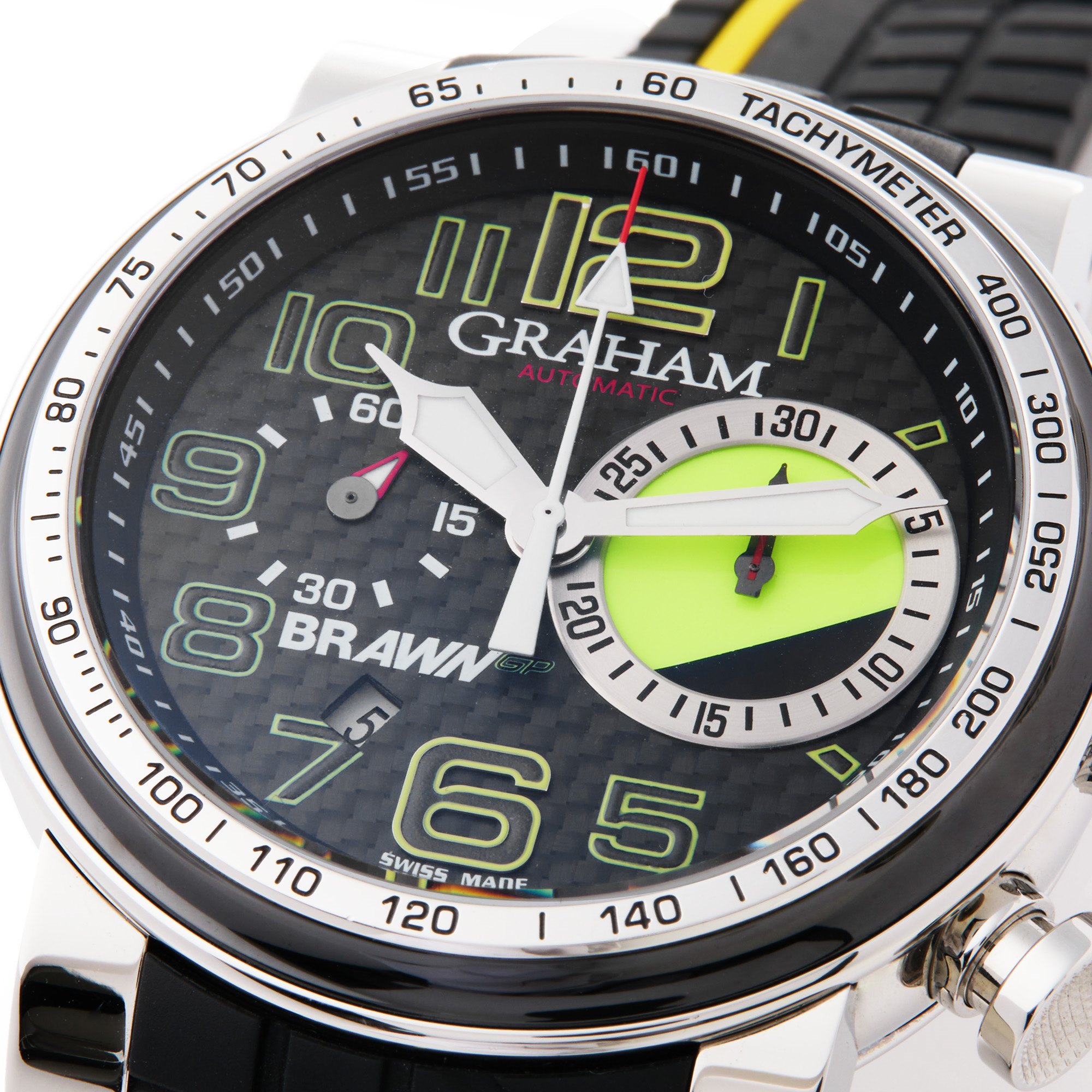 Graham Trackmaster Brawn GP Year One Limited Edition Roestvrij Staal 2BRYO.B05A.K66N