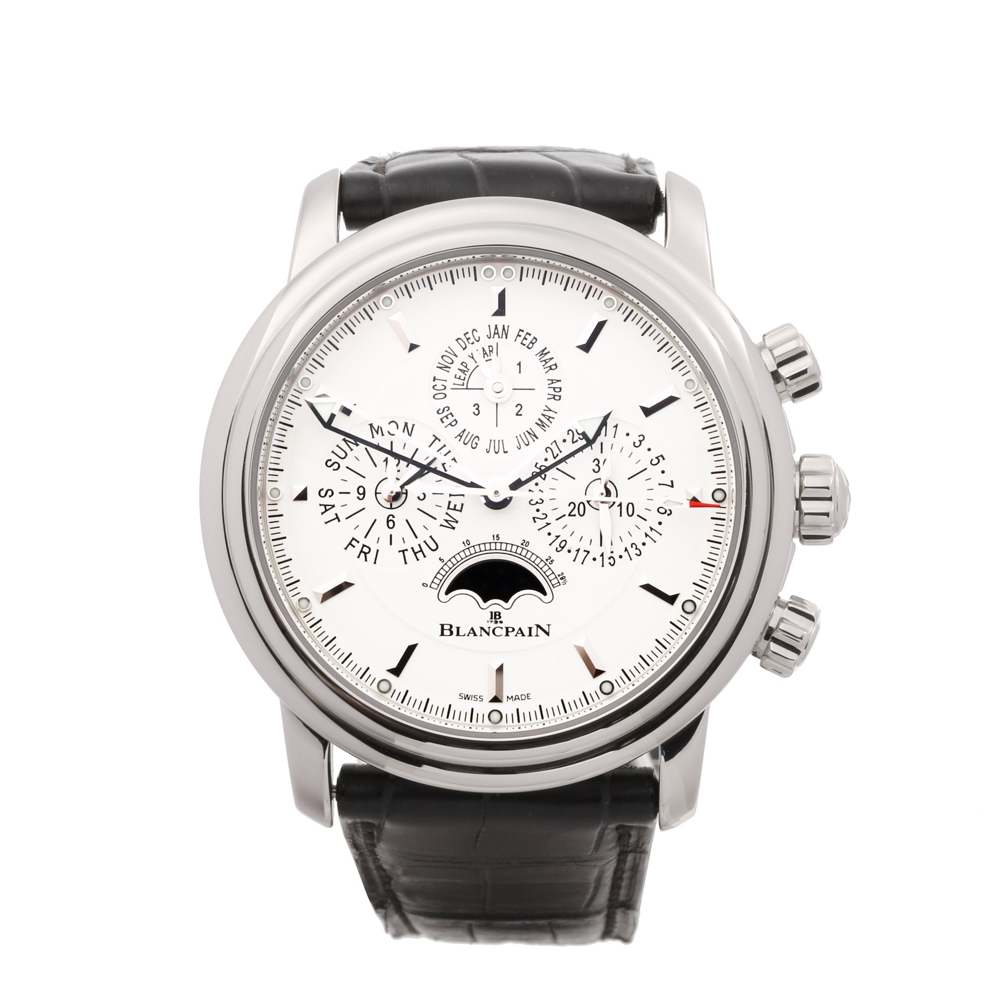 blancpain leman perpetual calendar chronograph