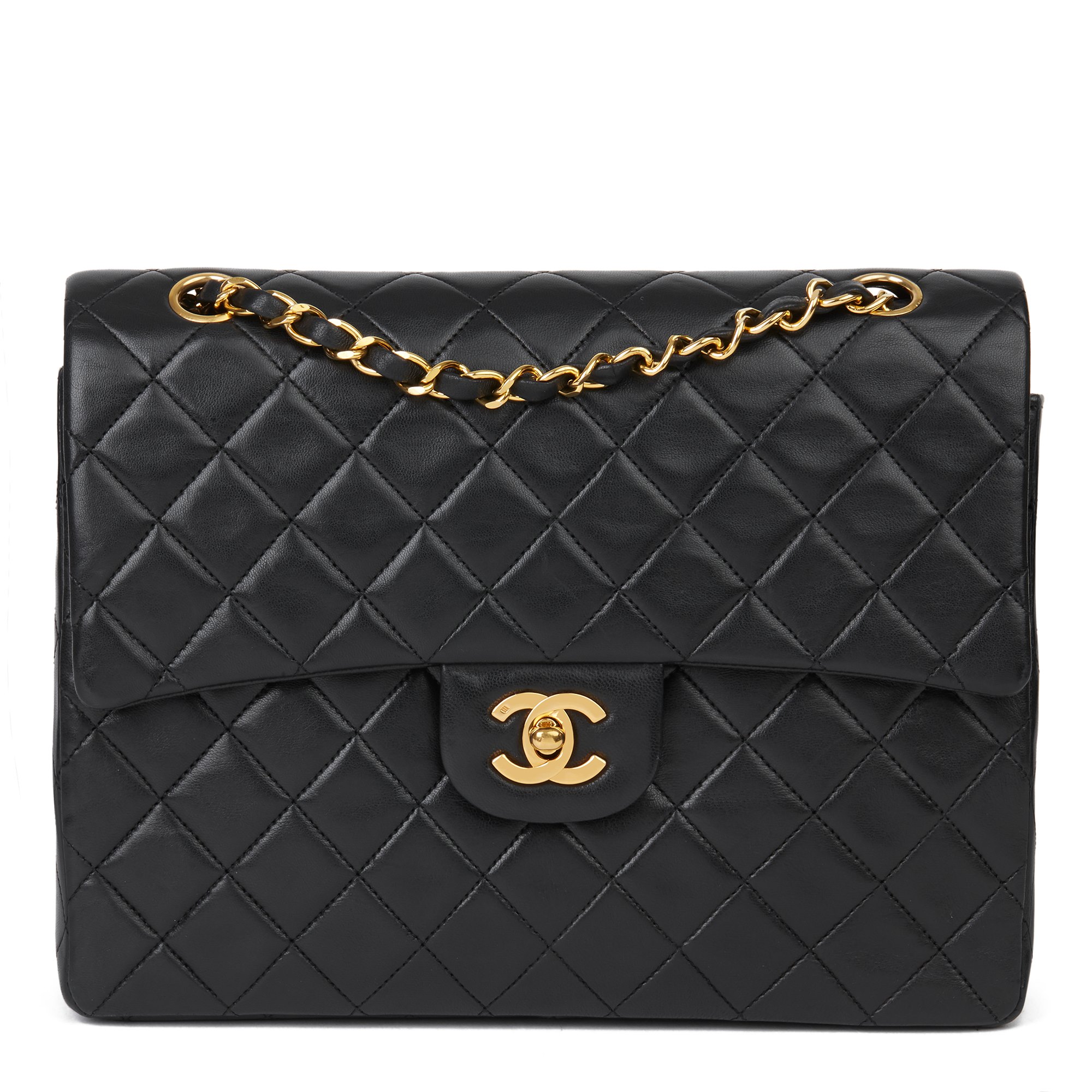 chanel classic 12 lambskin