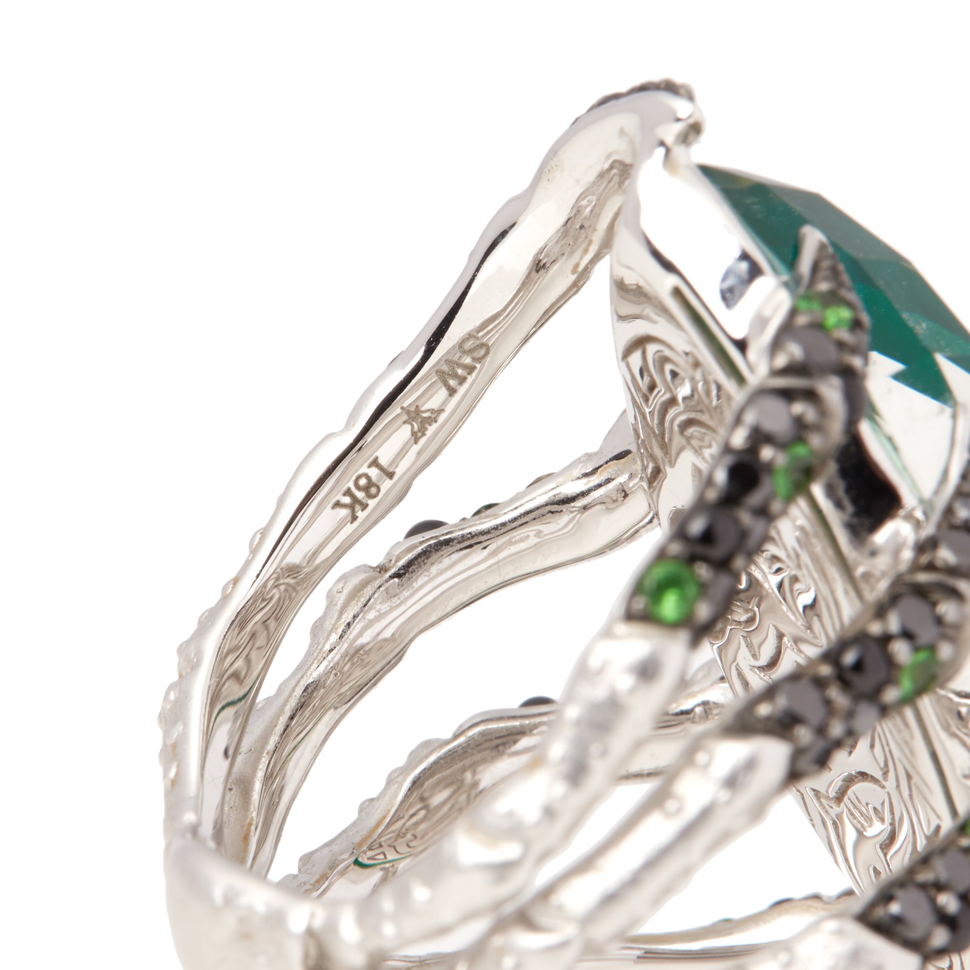 Stephen Webster Jewels Verne Spider Crab Crystal Haze Ring