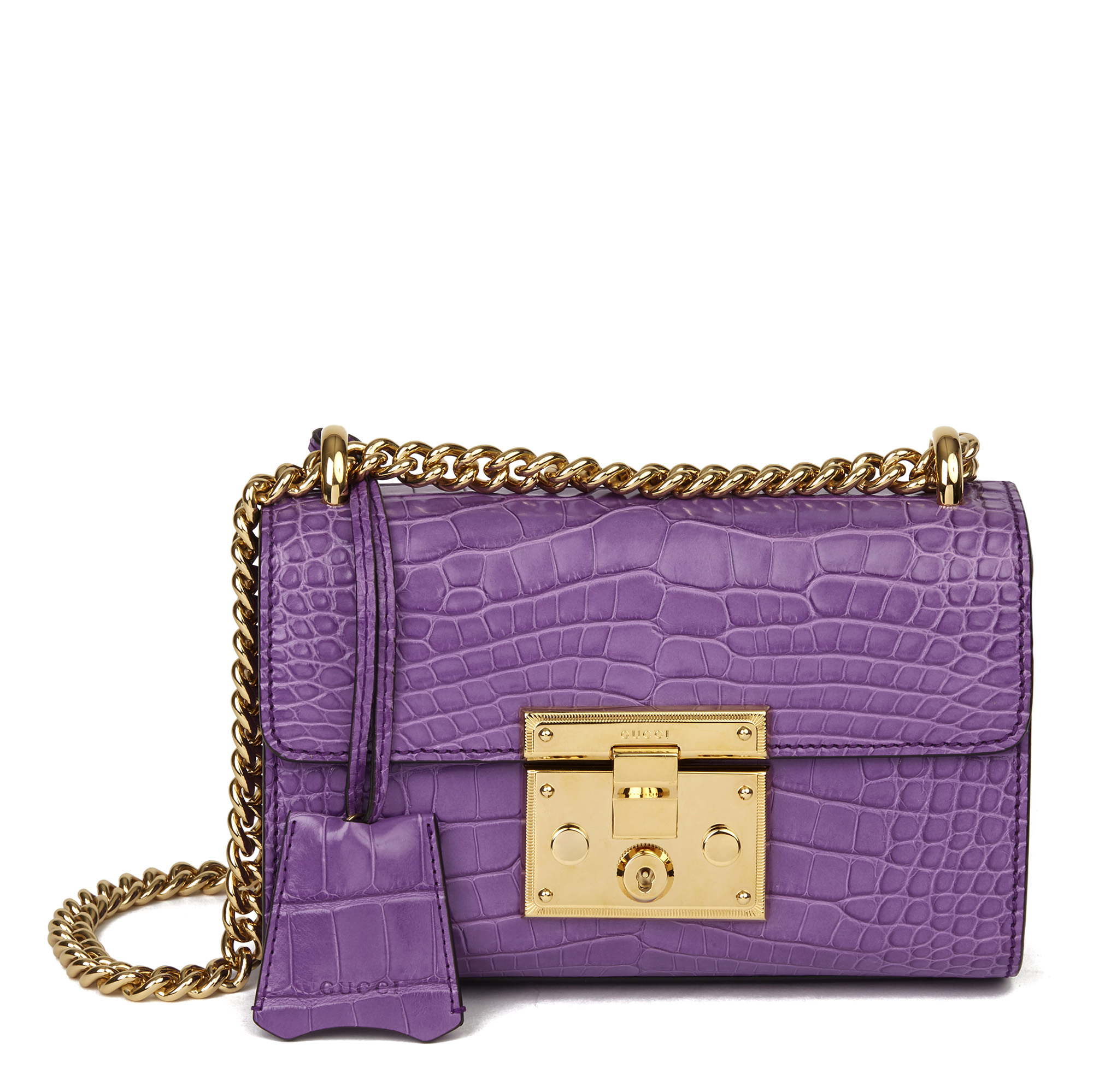 purple gucci handbag