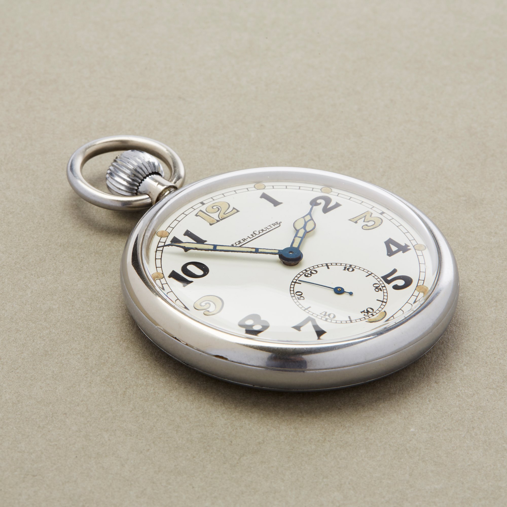 Jaeger-LeCoultre Pocket Watch G.S.T.P Military pocket watch Stainless Steel 467/2