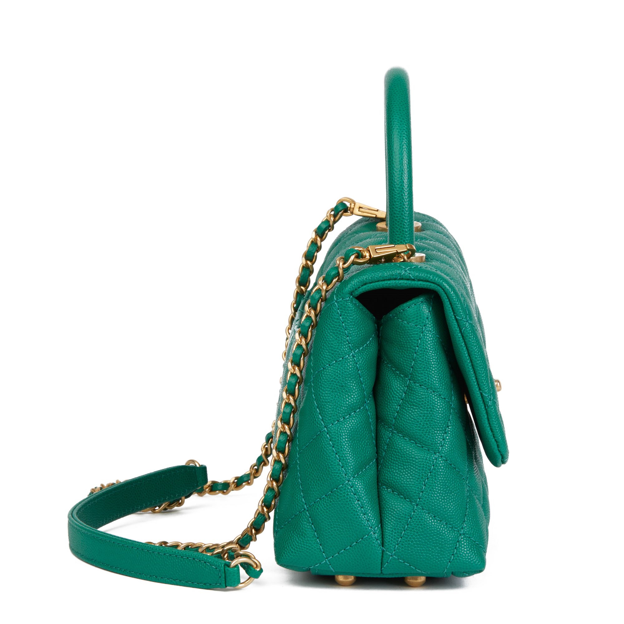 emerald chanel bag