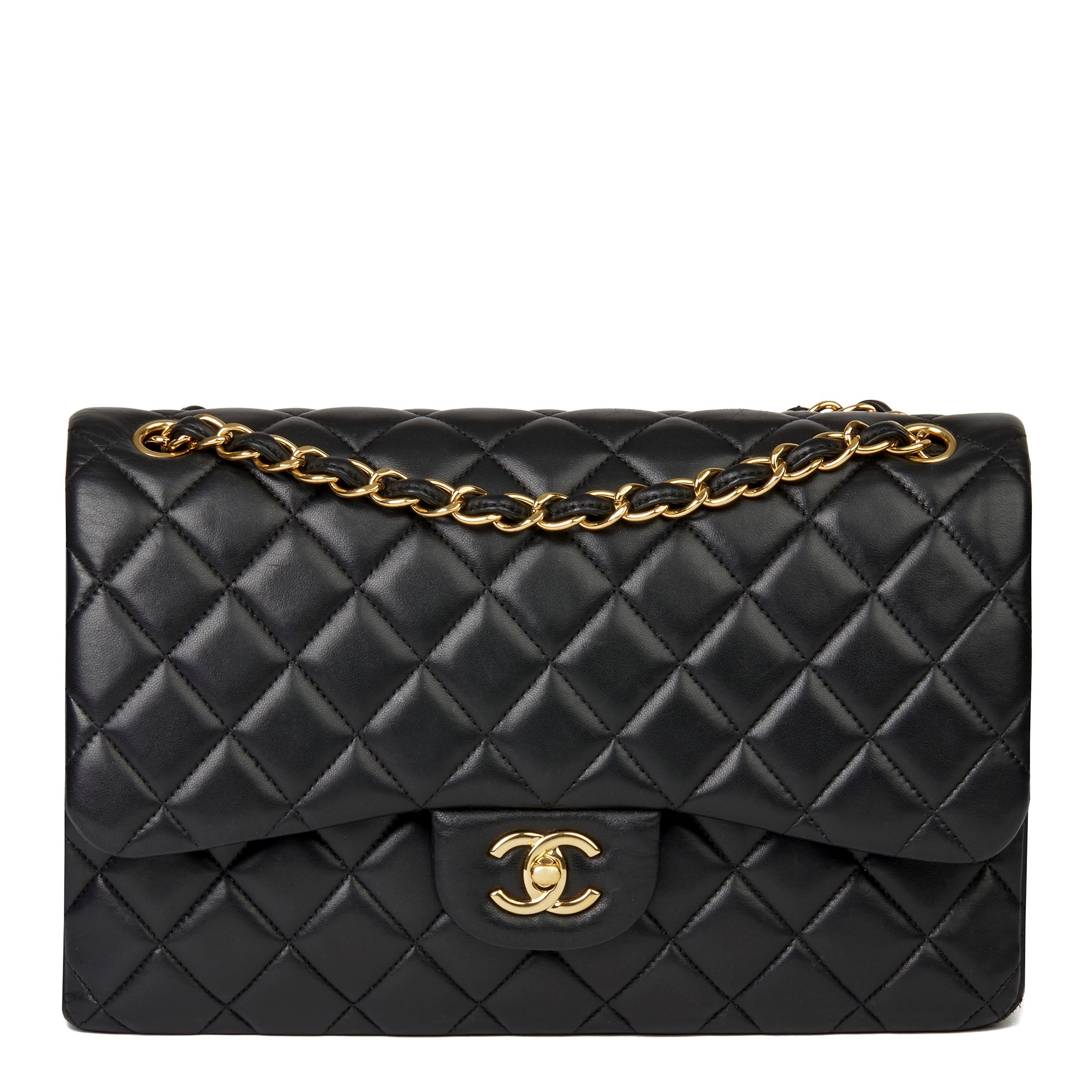 Chanel Jumbo Classic Double Flap Bag 2017 HB3606 | Second Hand Handbags