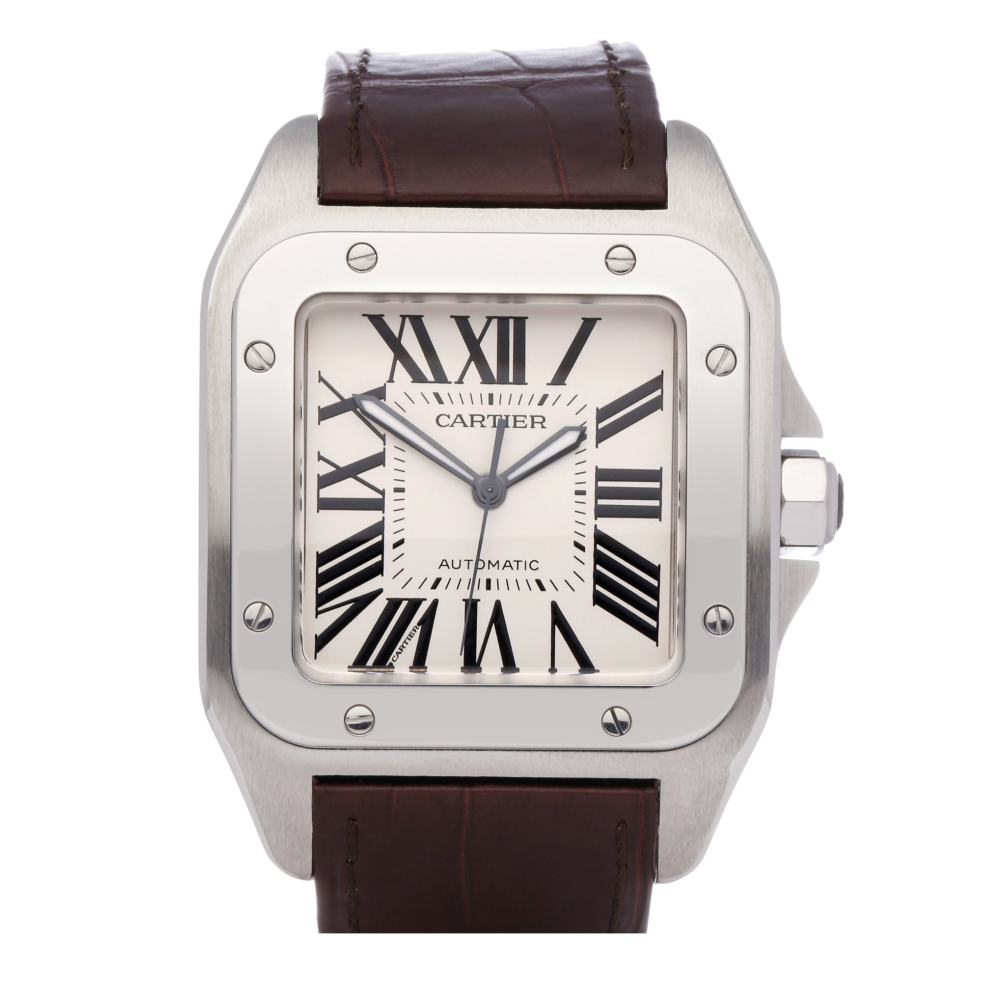 Cartier Santos 100 Large Stainless Steel W20073X8 or 2656