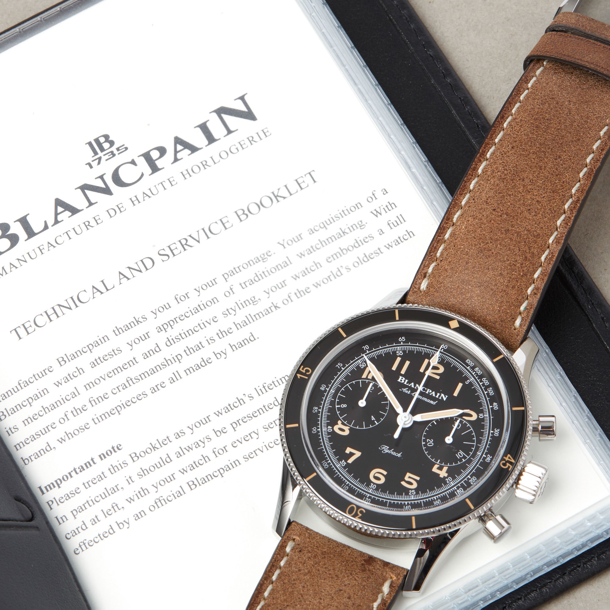Blancpain Air Command Air Command Flyback Chronograph Ltd Edition Unworn Roestvrij Staal AC01 1130 63A