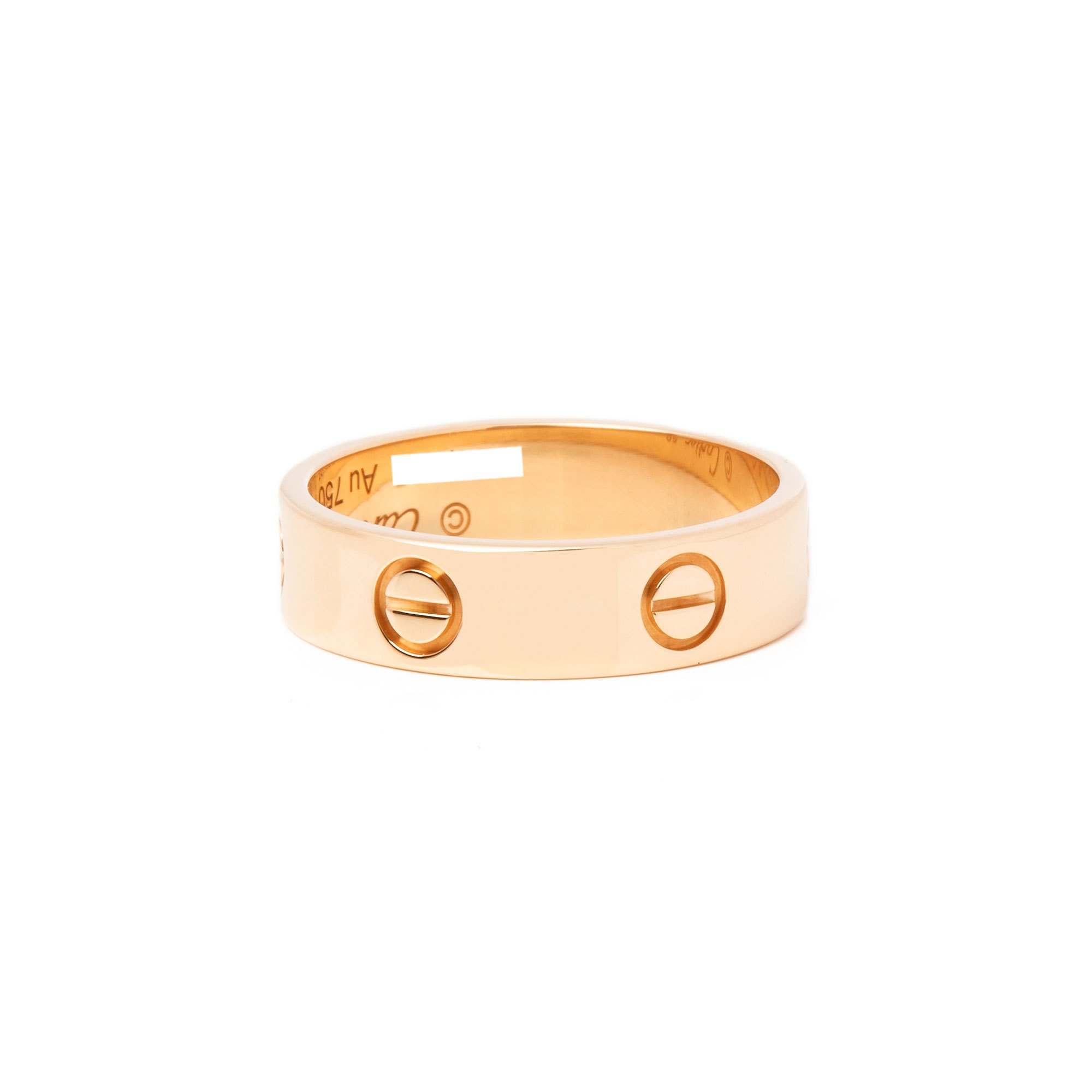 Cartier Love 18ct Yellow Gold Band Ring