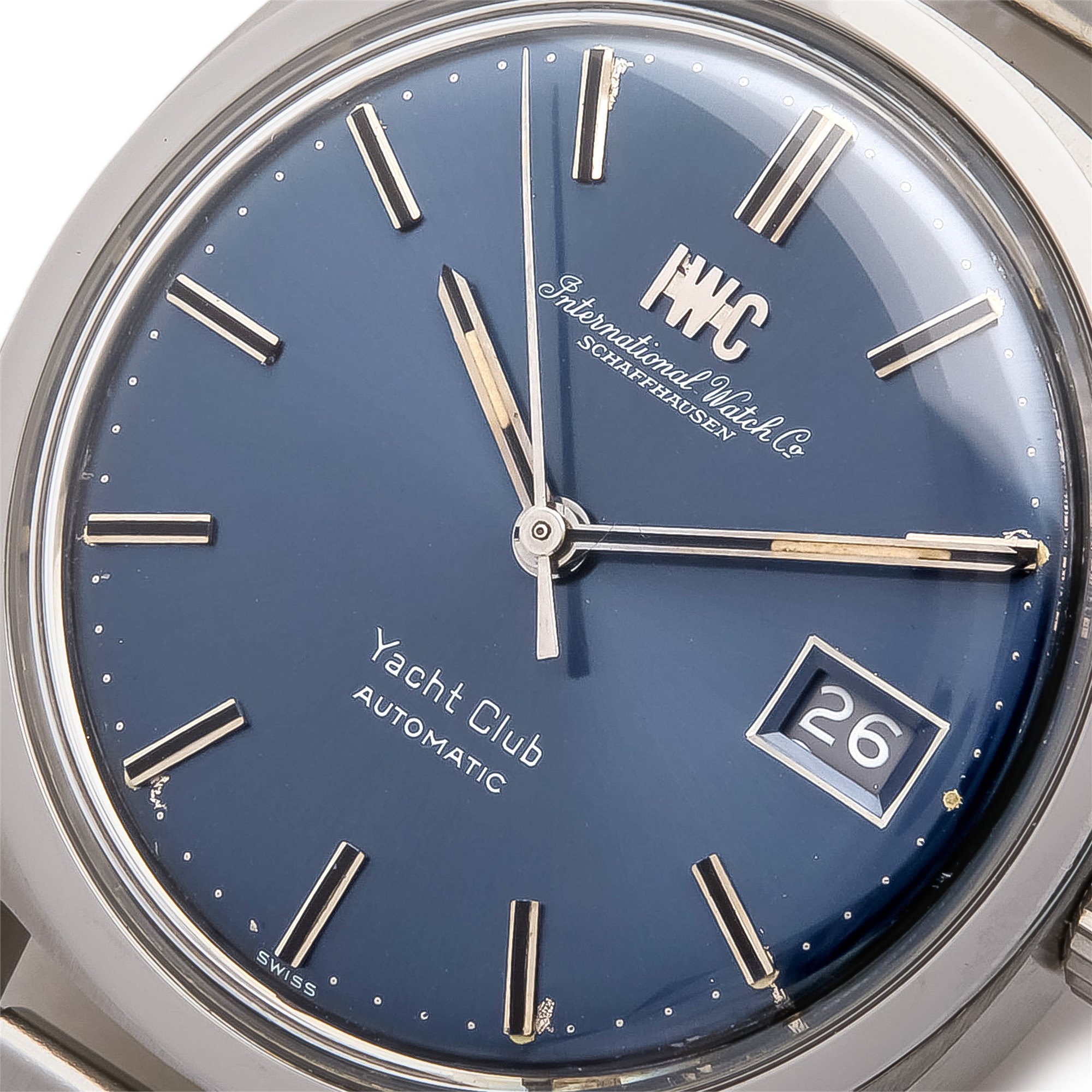 IWC Yacht Club VinLabele Blue Dial Roestvrij Staal R811