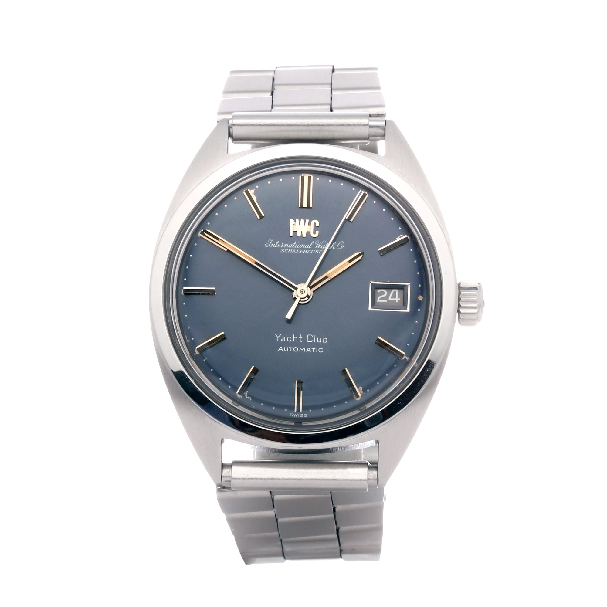 IWC Yacht Club Vintage Blue Dial Stainless Steel R811