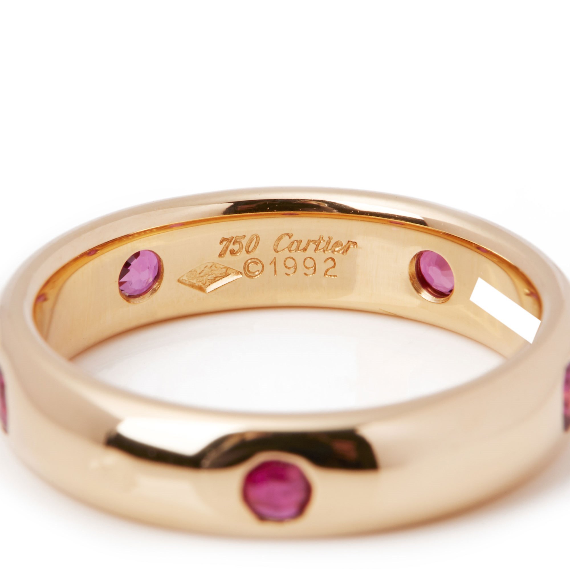Cartier Stella Ruby Band Ring