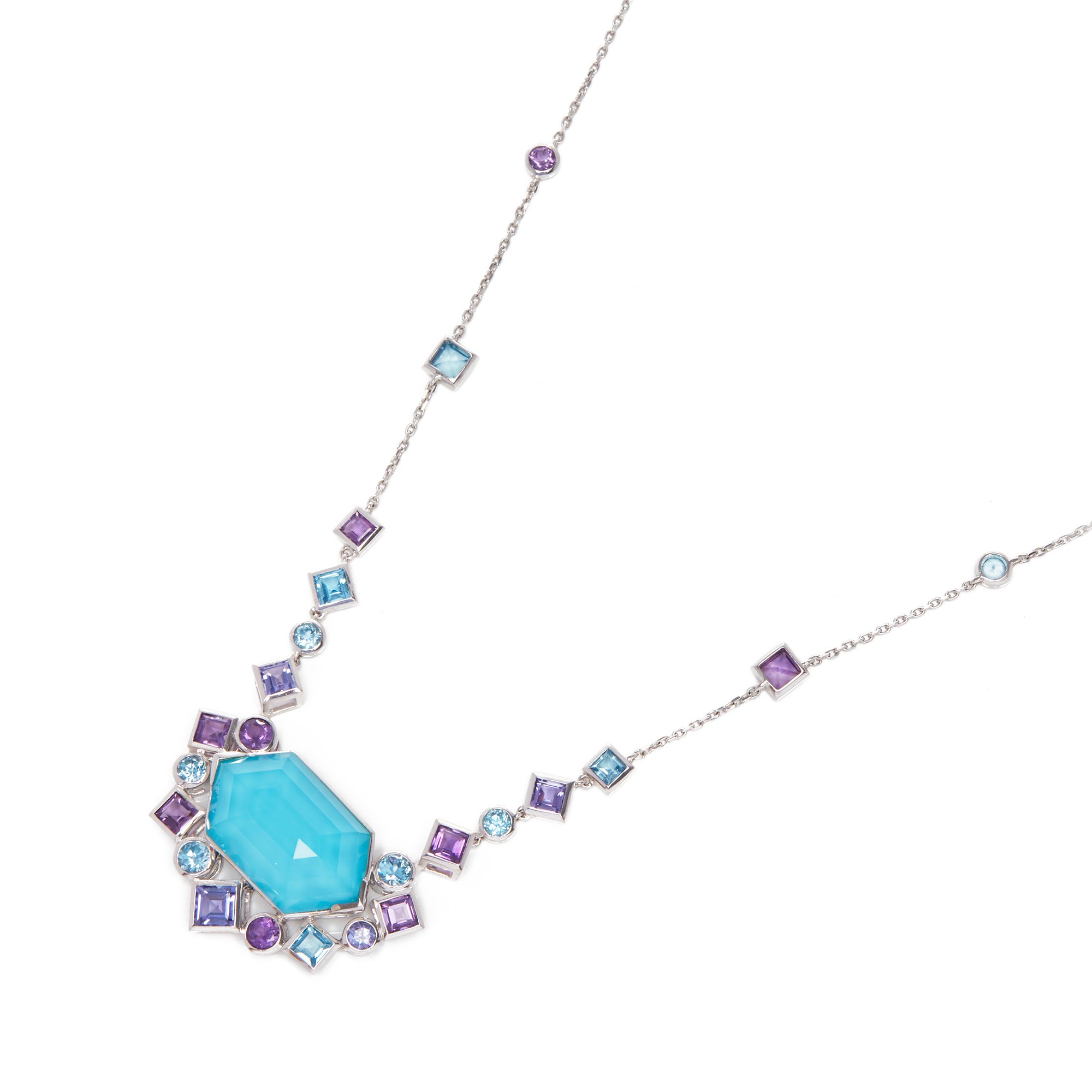 Stephen Webster Crystal Haze Gold Struck Turquoise Pendant