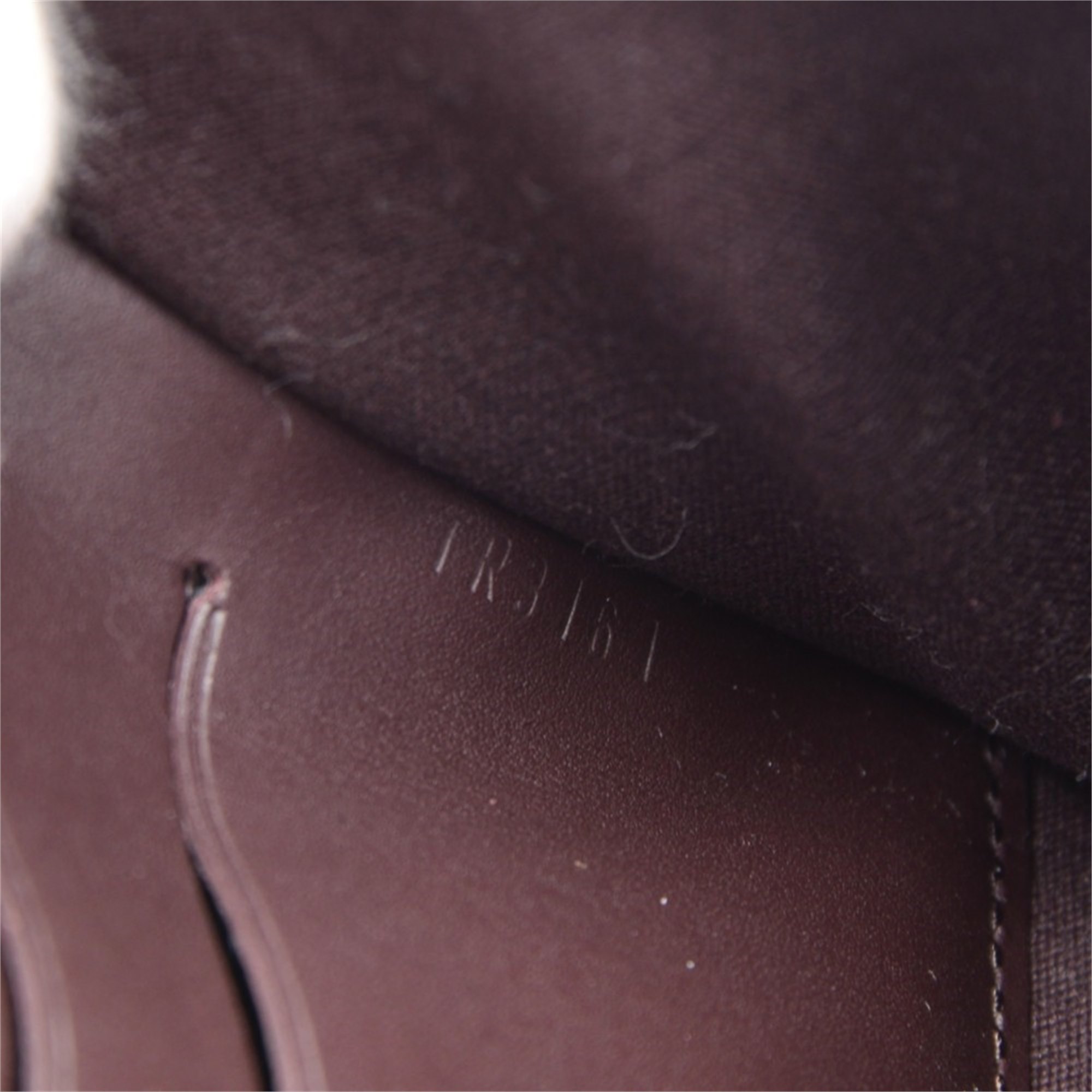 Louis Vuitton Purple Vernis Leather Rossmore MM