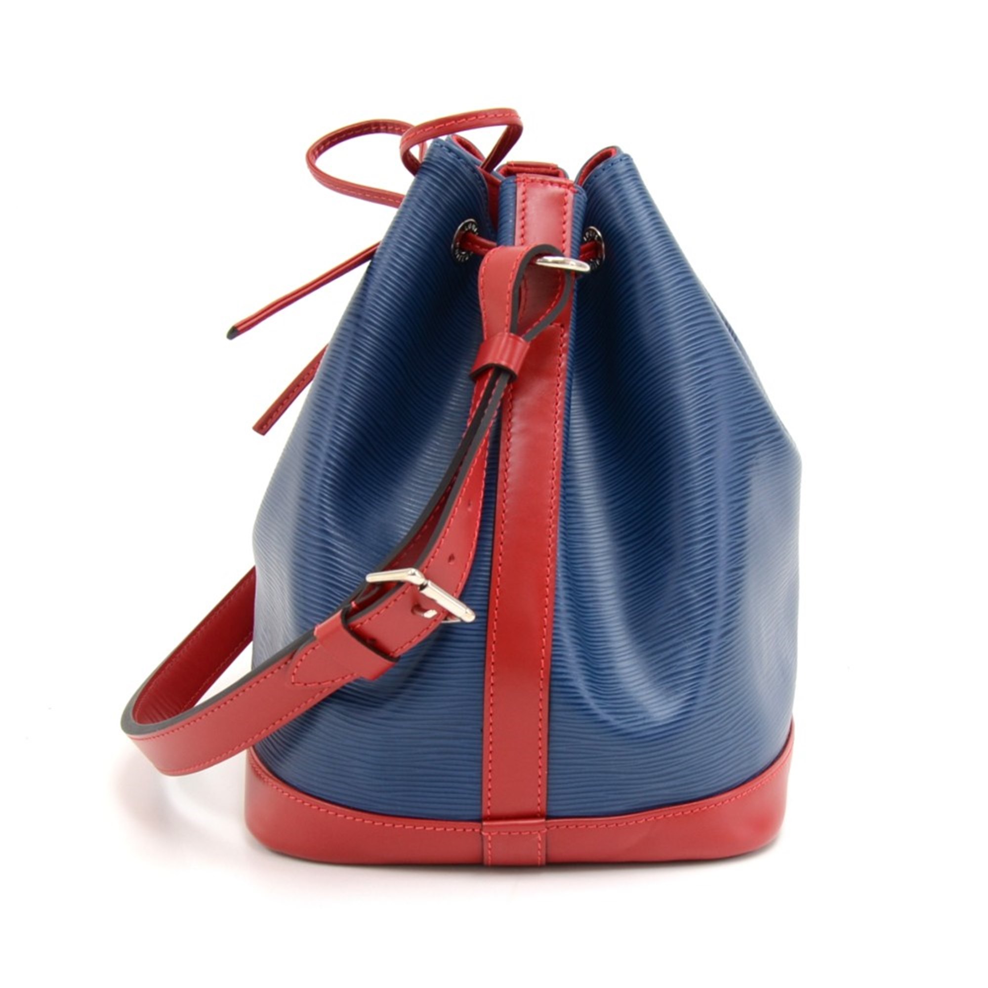 Louis Vuitton Blue & Red Epi Leather Vintage Petit Noé