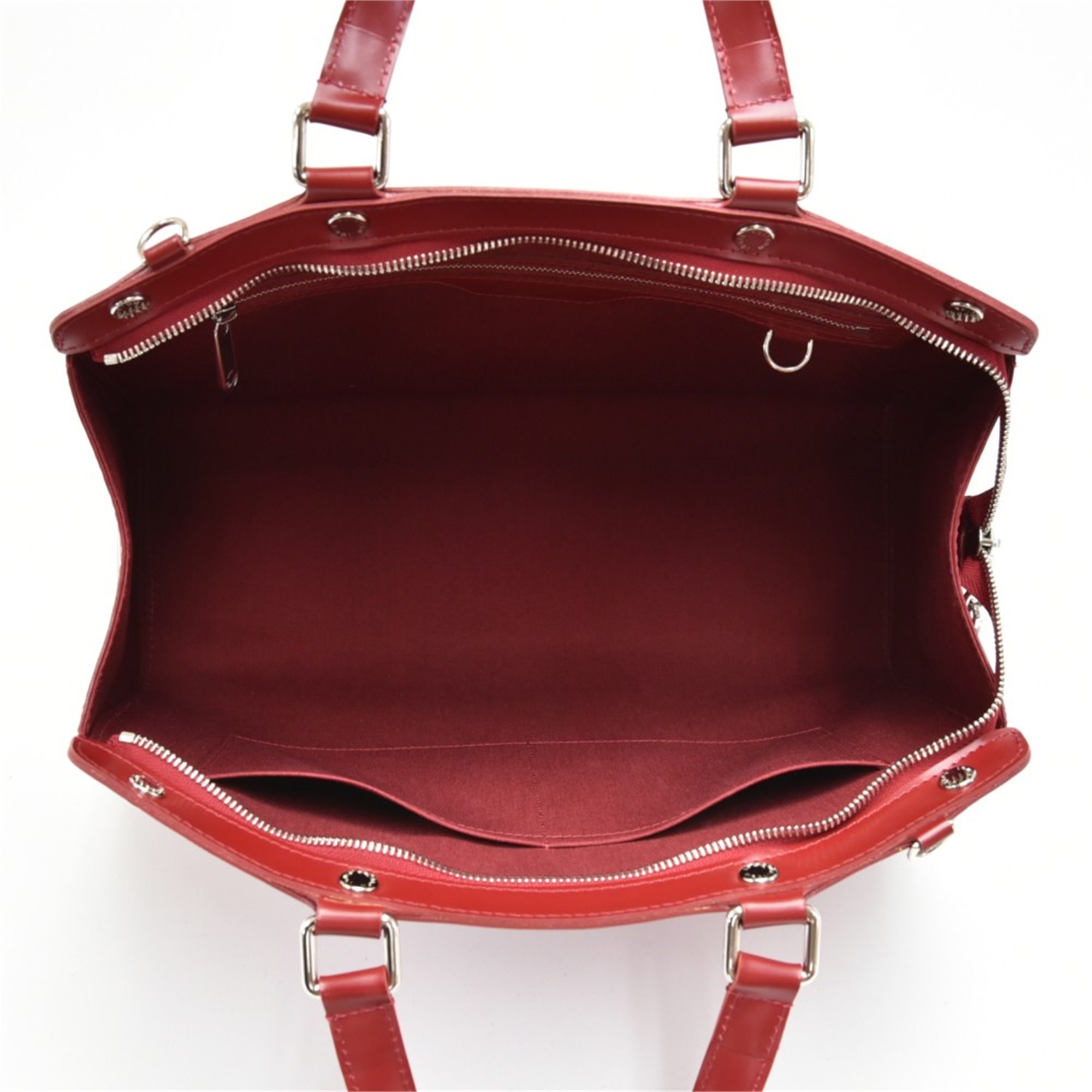 Louis Vuitton Carmine Red Epi Leather Brea GM