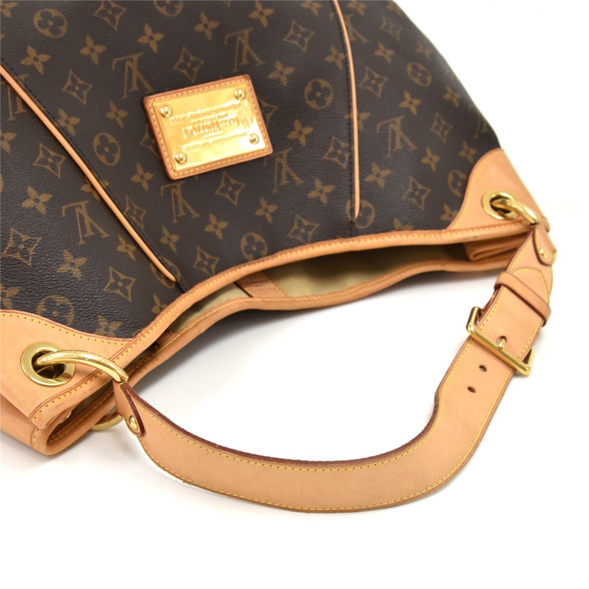 Louis Vuitton Brown Monogram Coated Canvas Galliera GM