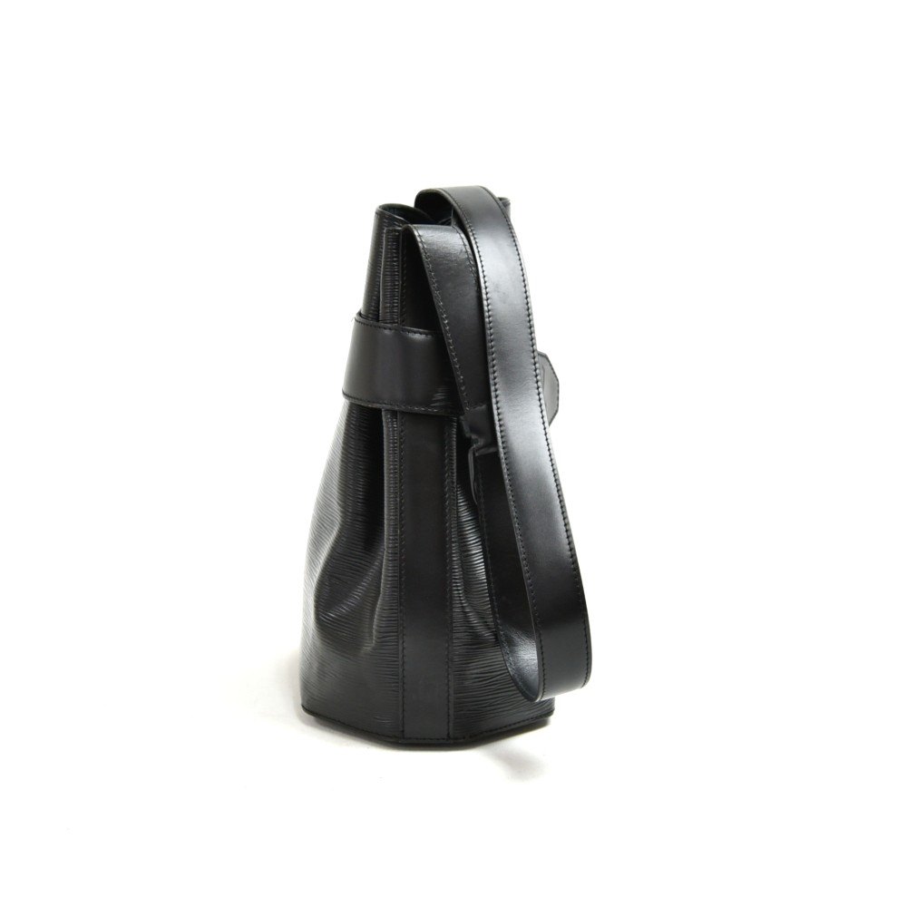 Louis Vuitton Black Epi Leather Vintage Sac D'epaule PM