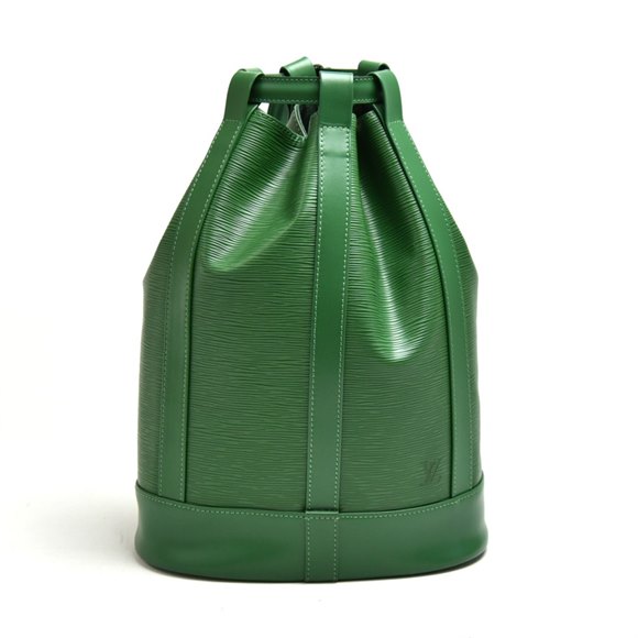 Louis Vuitton Green Epi Leather Vintage Randonee GM
