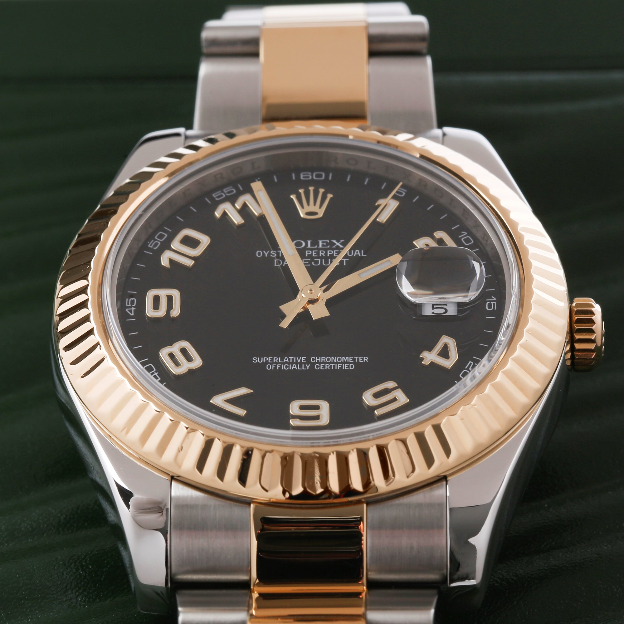 Rolex Datejust II 18K Yellow Gold & Stainless Steel 116333