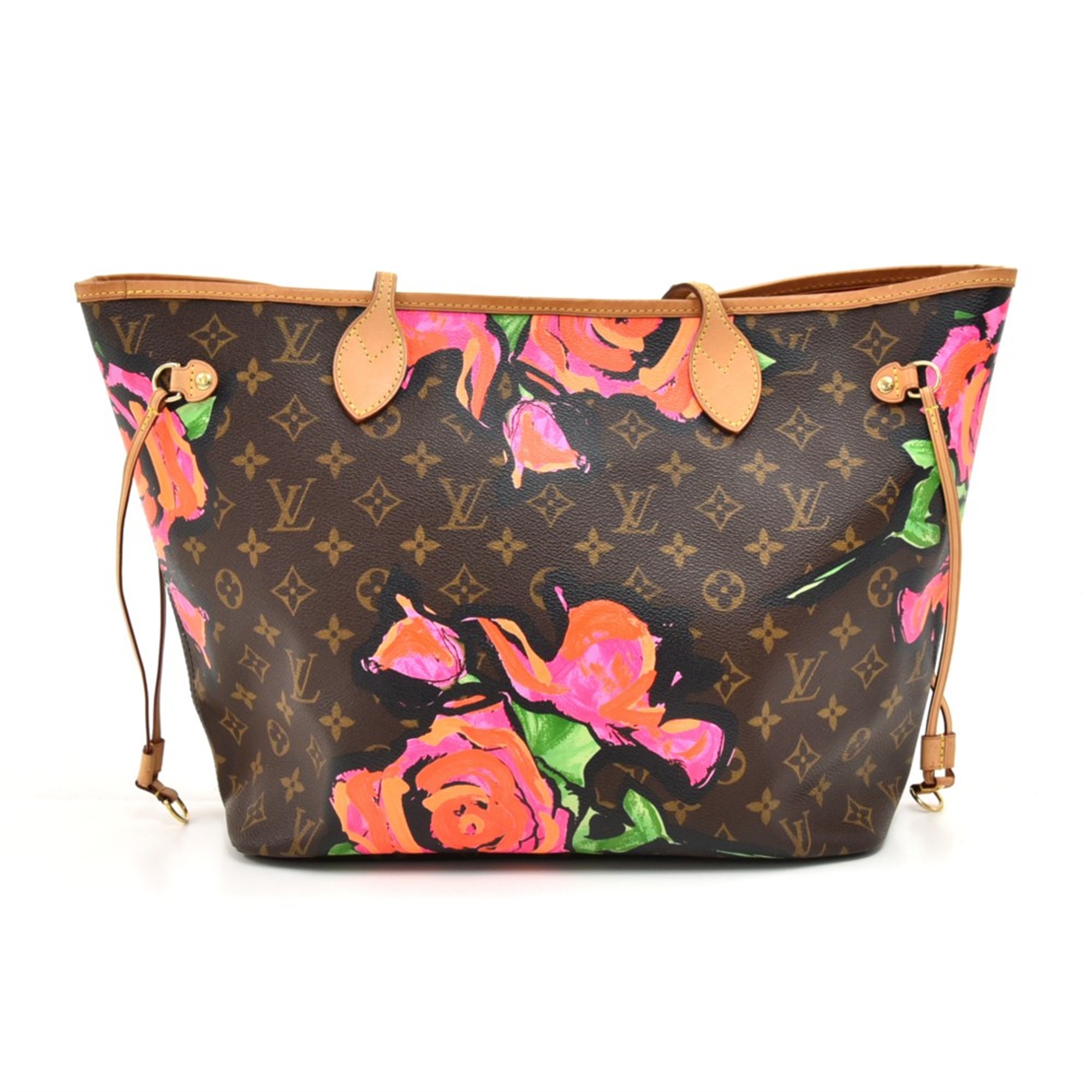 Louis Vuitton Brown Roses Monogram Canvas Stephen Sprouse Neverfull MM