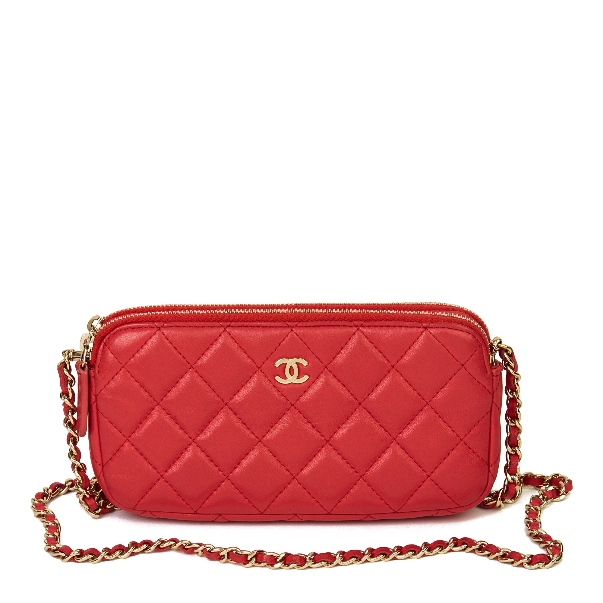 Chanel Double Zip Wallet-on-Chain 2019 HB3666 | Second Hand Handbags