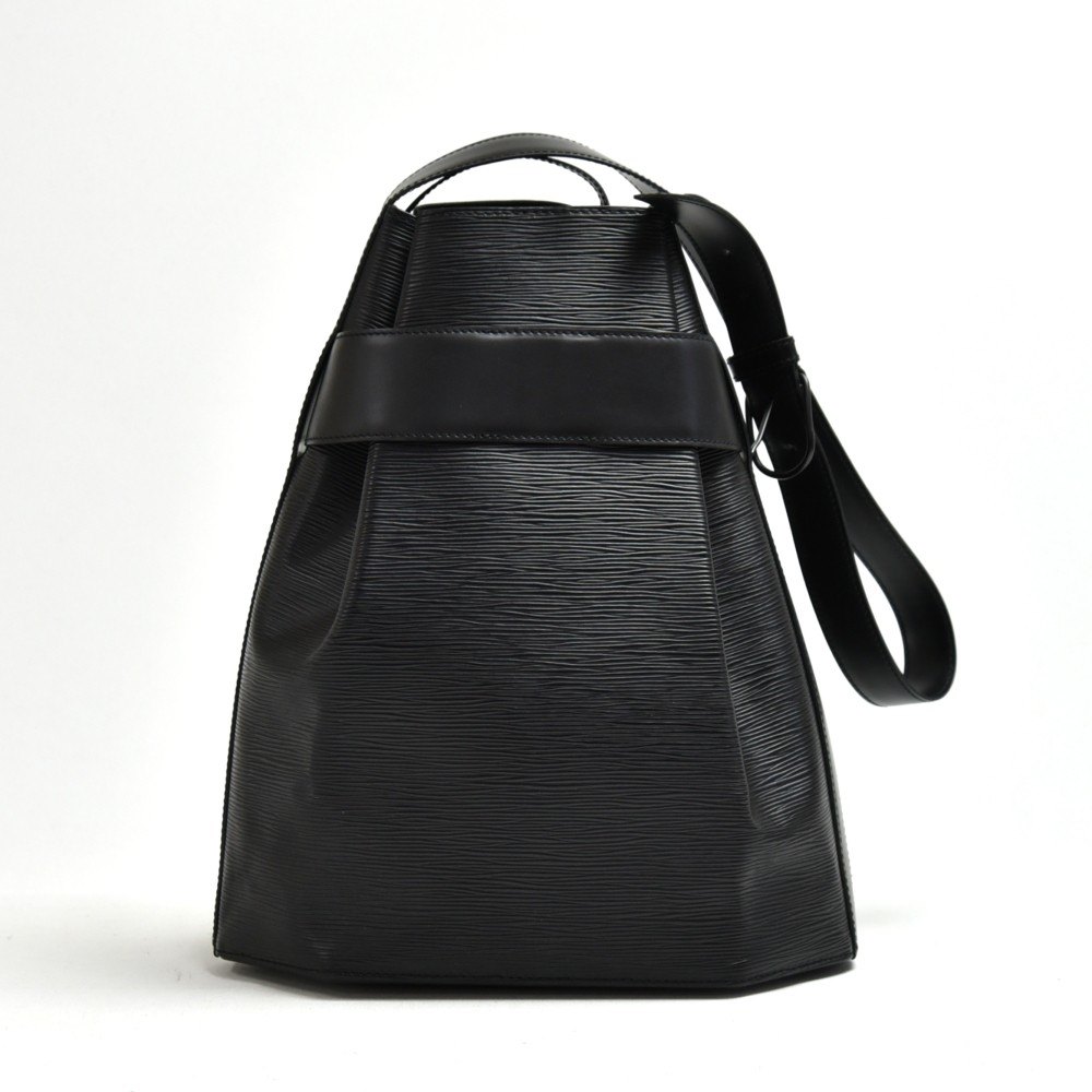 Louis Vuitton Black Epi Leather Vintage Sac Depaule GM