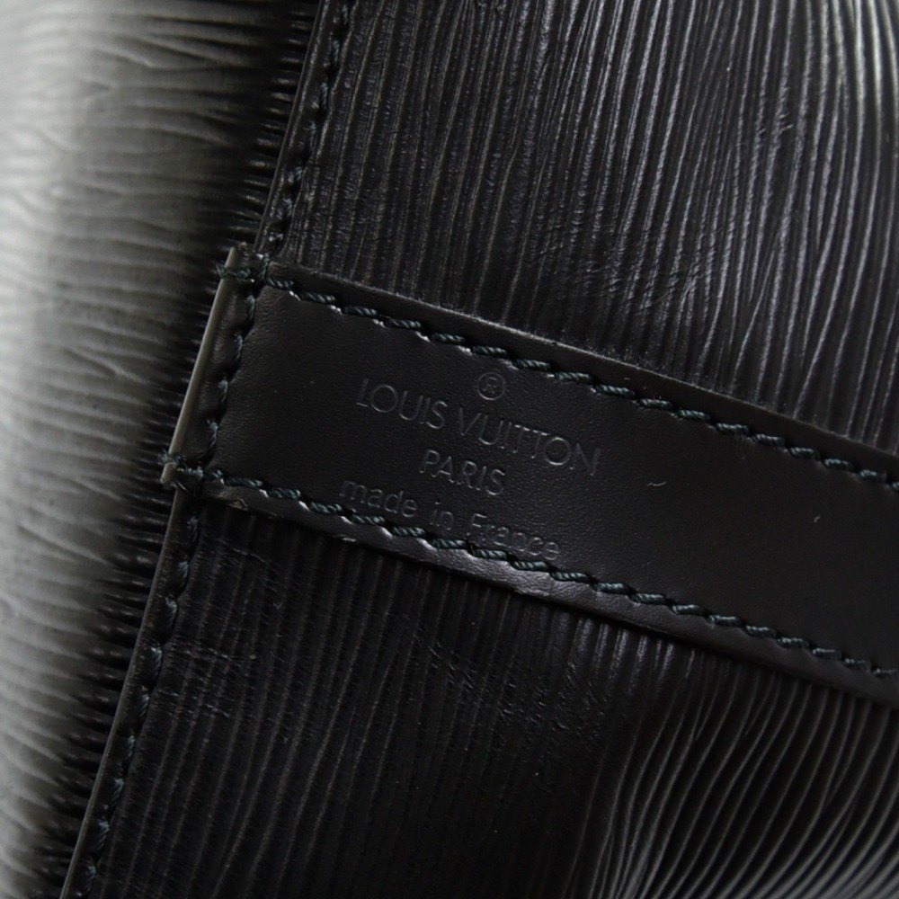 Louis Vuitton Black Epi Leather Vintage Petit Noé