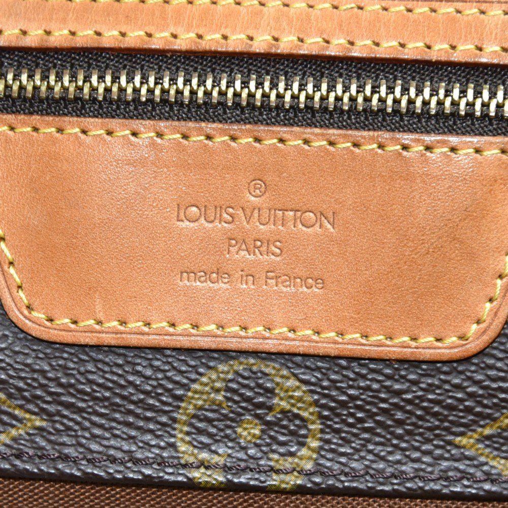 Louis Vuitton Brown Monogram Coated Canvas Vintage Sac Shopping