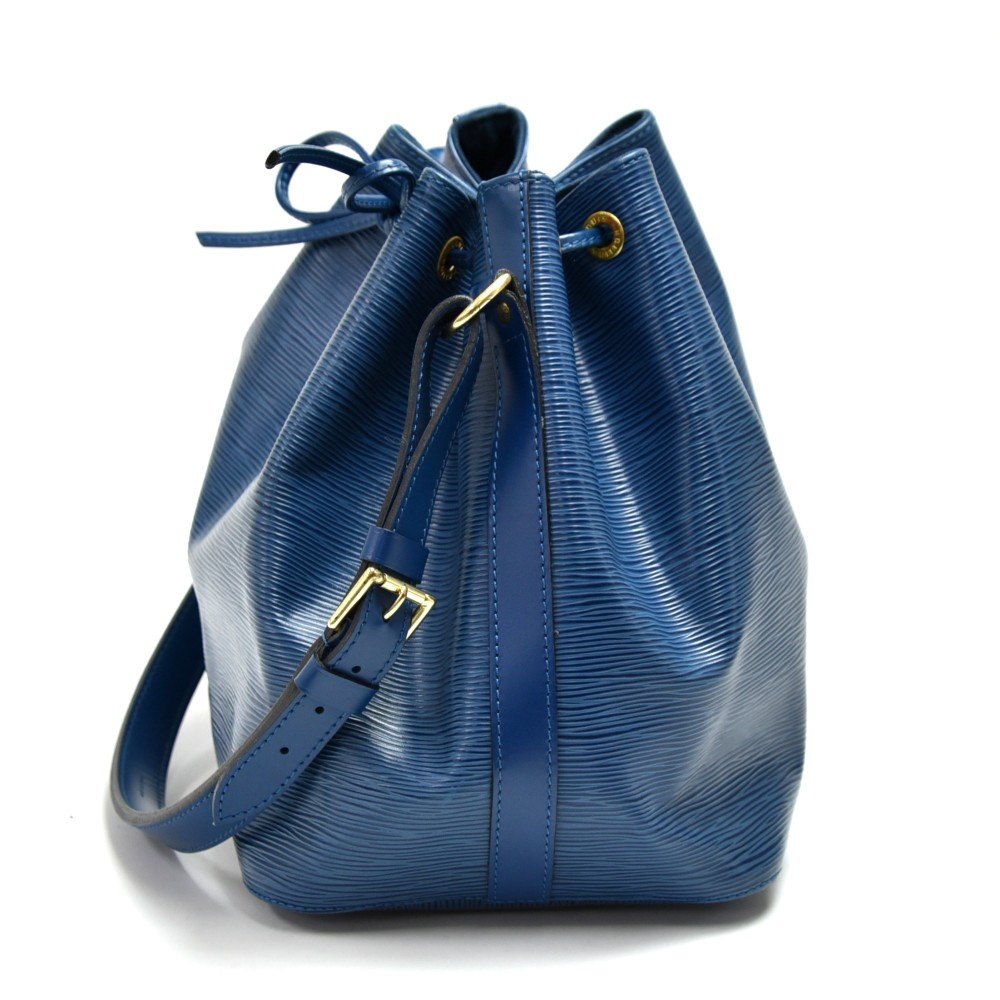Louis Vuitton Blue Epi Leather Vintage Petit Noé