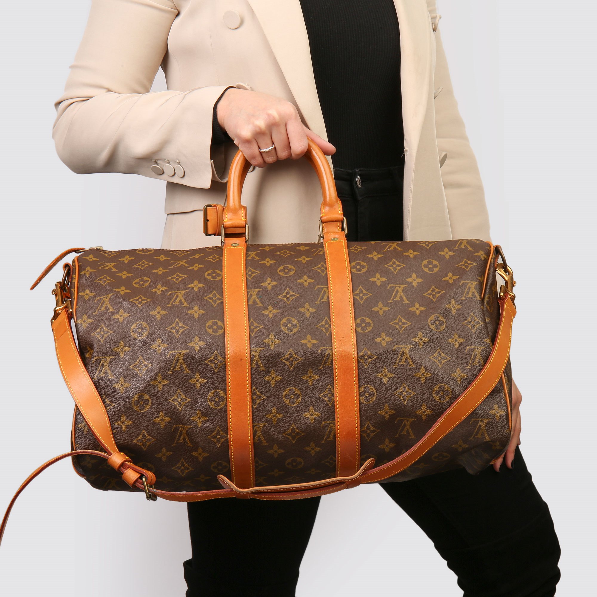 ulykke kande sagging Louis Vuitton Keepall 45 Bandoulière 1984 HB3694 | Second Hand Handbags