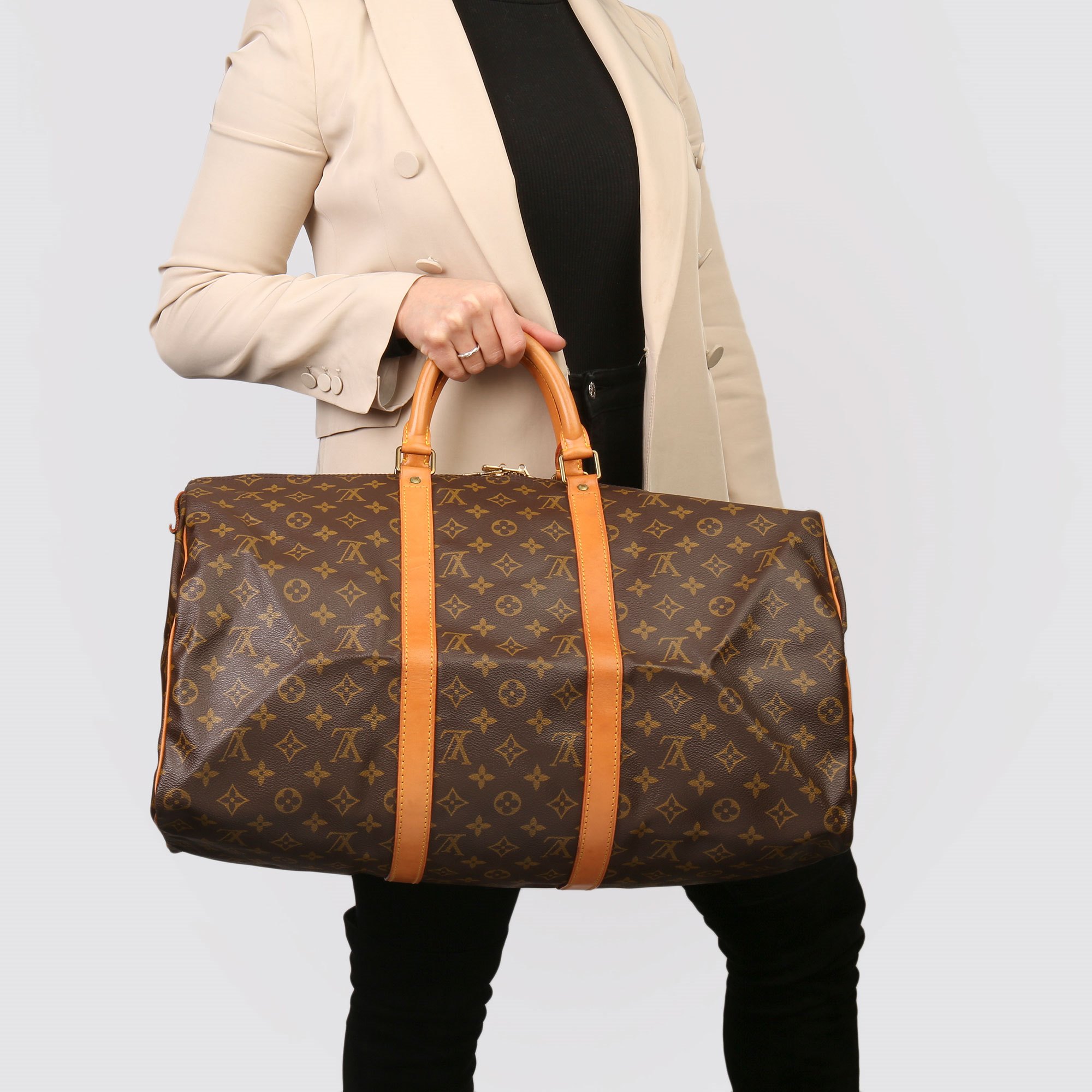 Louis Vuitton Keepall 50 HB3743 | Second Hand Handbags | Xupes