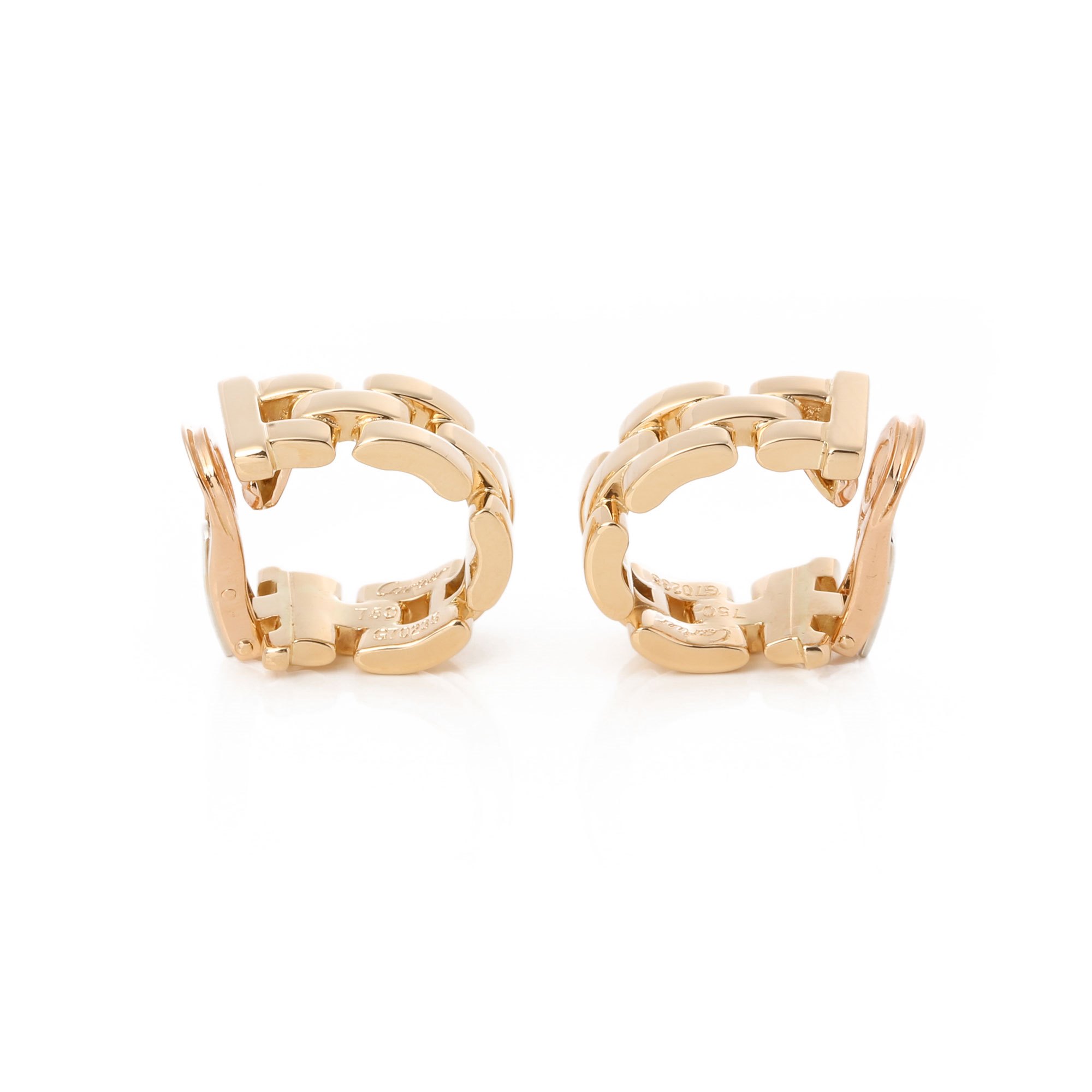 Cartier Maillon Panthere Earrings