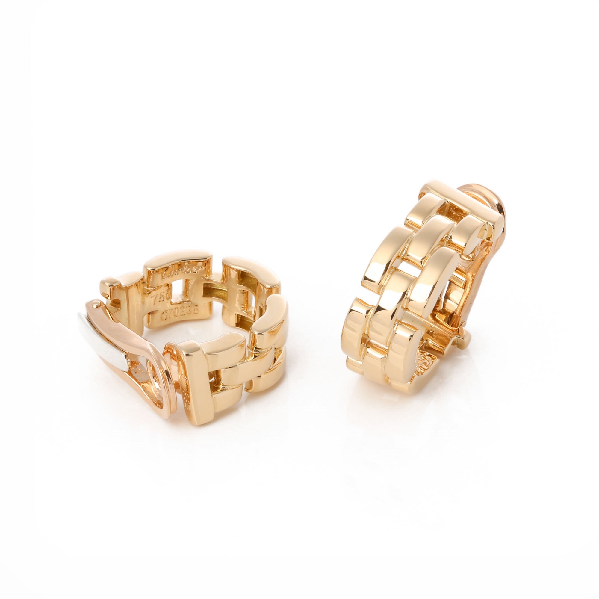 Cartier Maillon Panthere Earrings