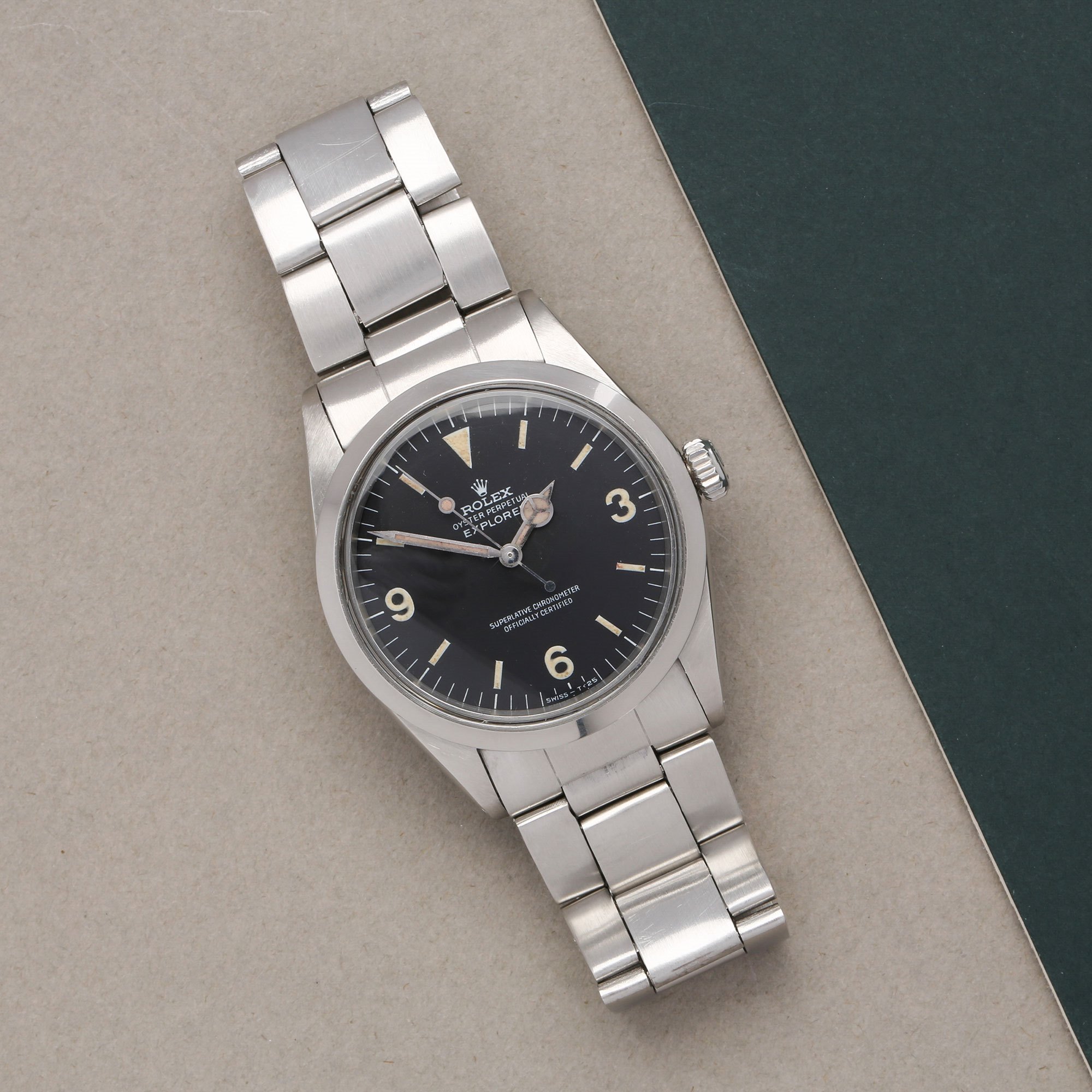 Rolex Explorer I Stainless Steel - 1016 Roestvrij Staal 1016