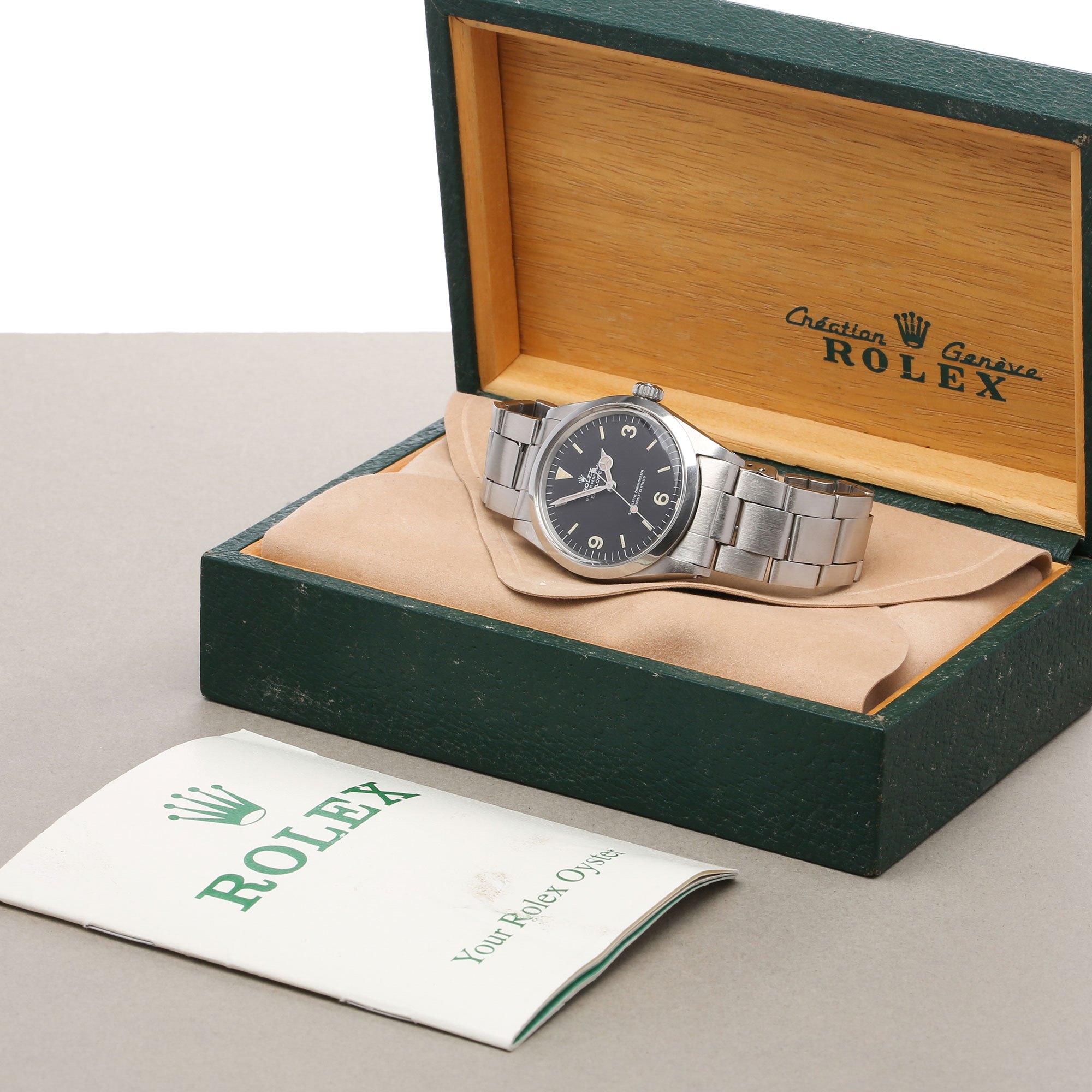 Rolex Explorer I Stainless Steel - 1016 Roestvrij Staal 1016
